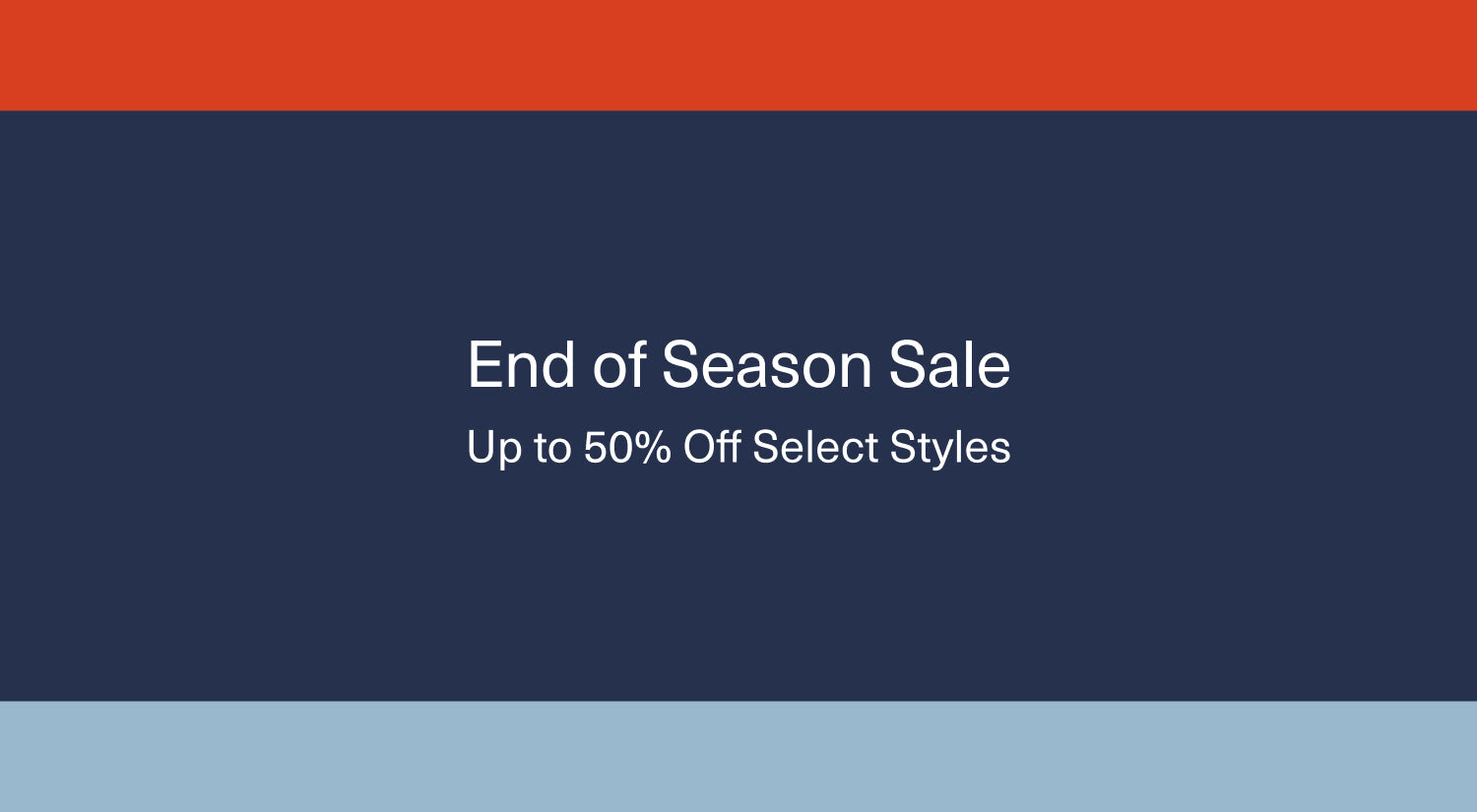 Yellow text reading “30% OFF” and “select styles” is overlaid on a photo of a brown and white plaid blanket draped over a tan couch with a blue pillow in the background.