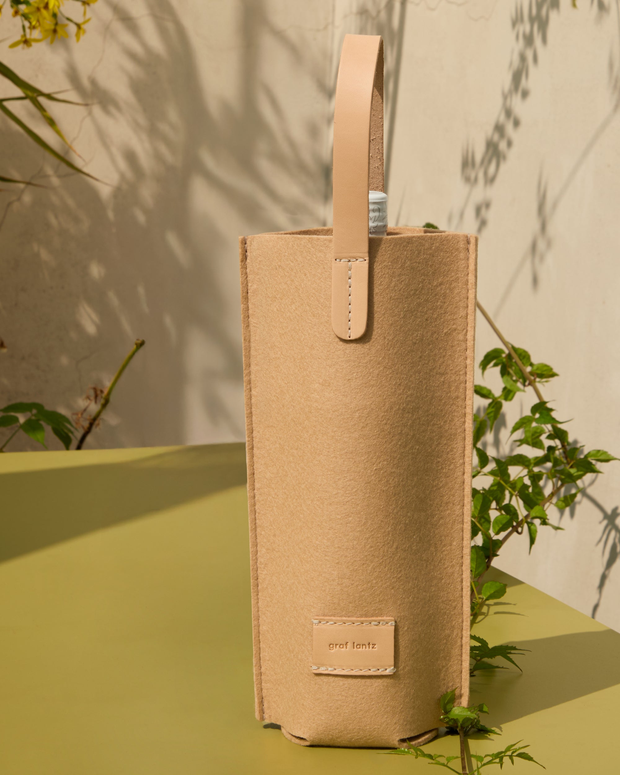 Hana Merino Wool Bottle Bag