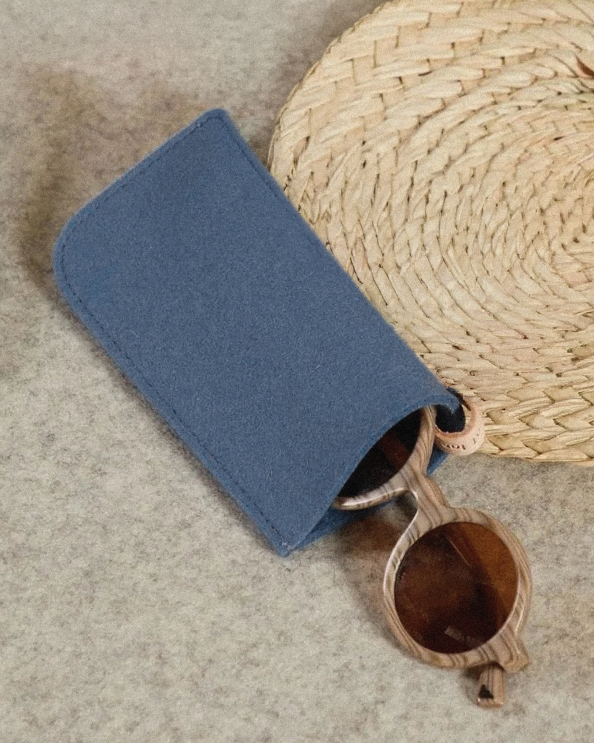 Classic Merino Wool Eyeglass Sleeve