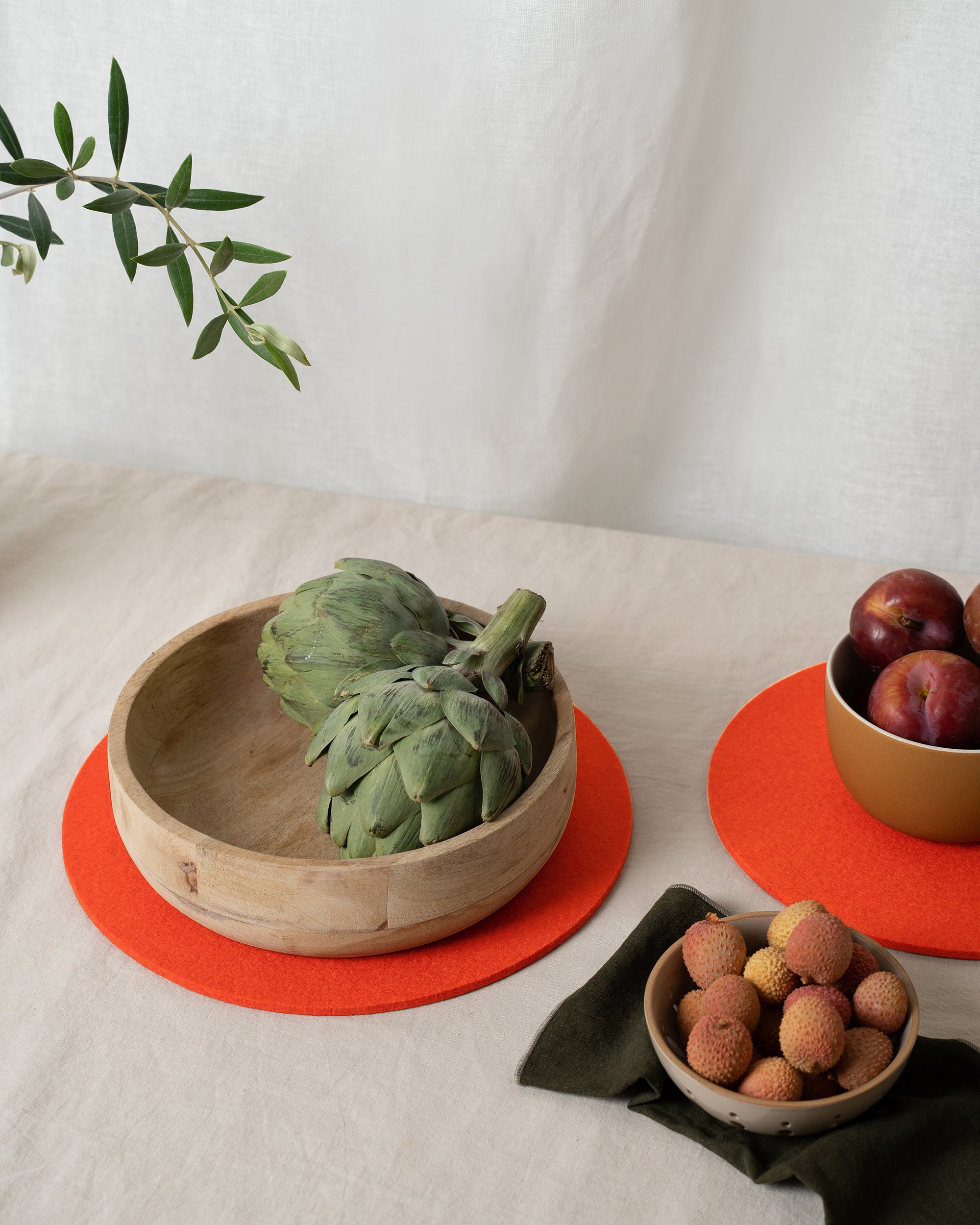 Merino Wool 12" Round Trivet