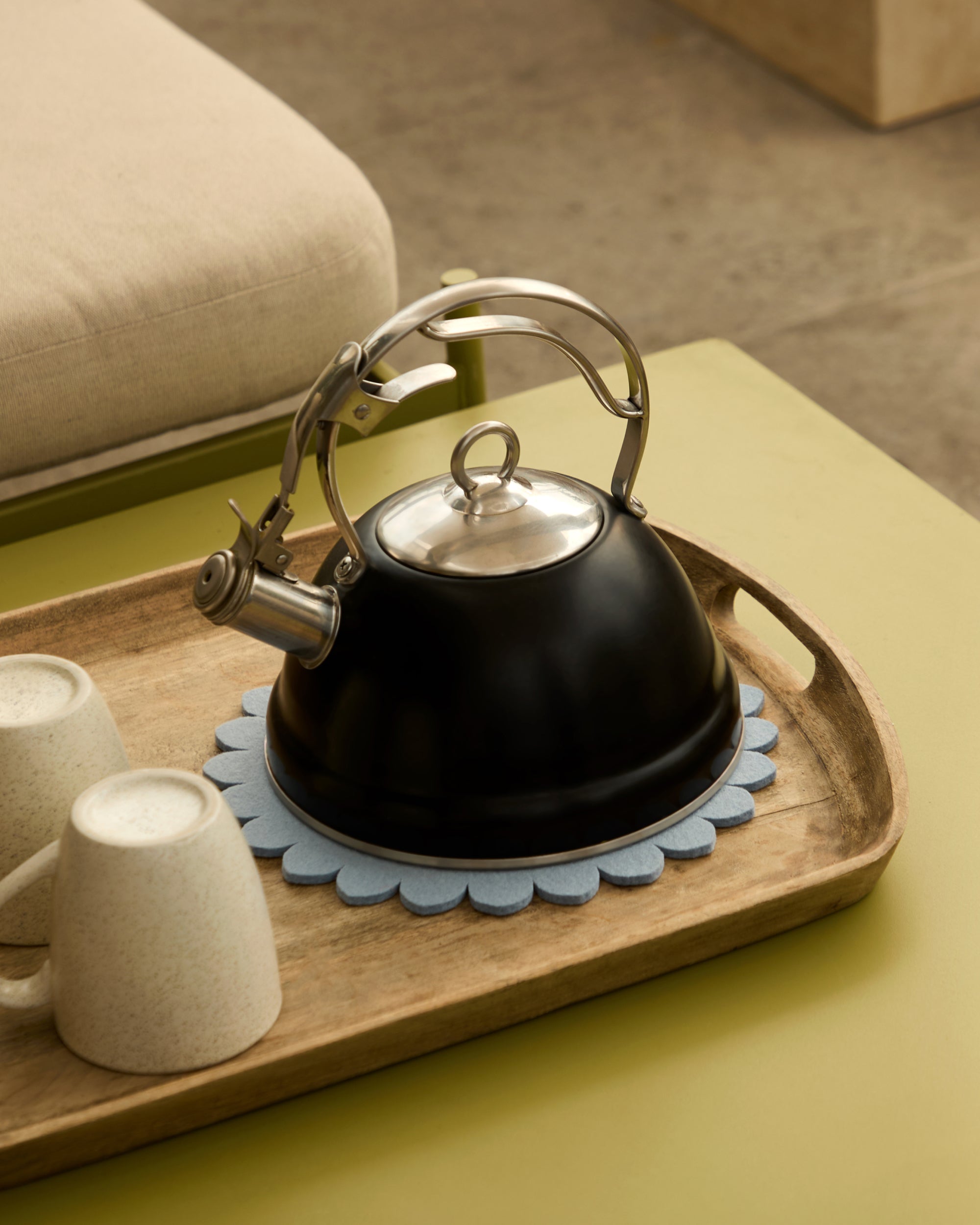 Crest Merino Wool 12" Trivet — Final Sale