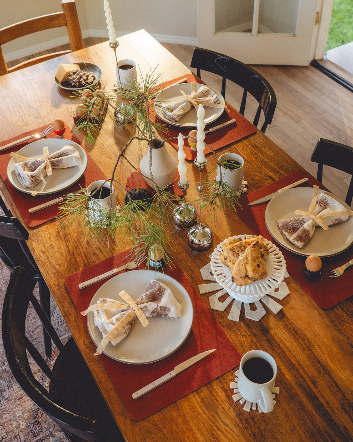 Merino Wool Tabletop Set