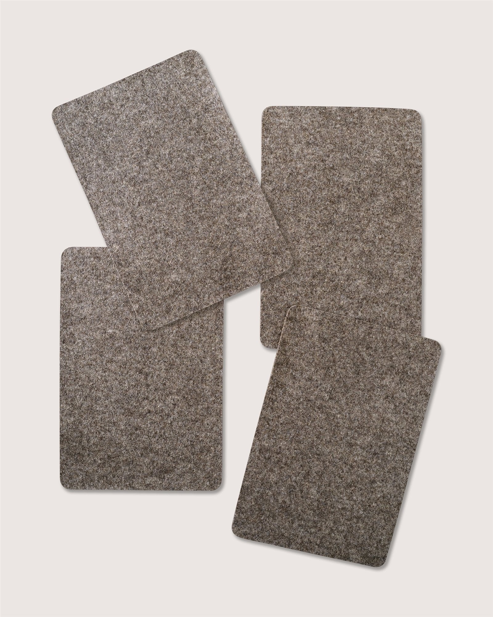 Merino Wool Rectangle Placemat - 4 Pack
