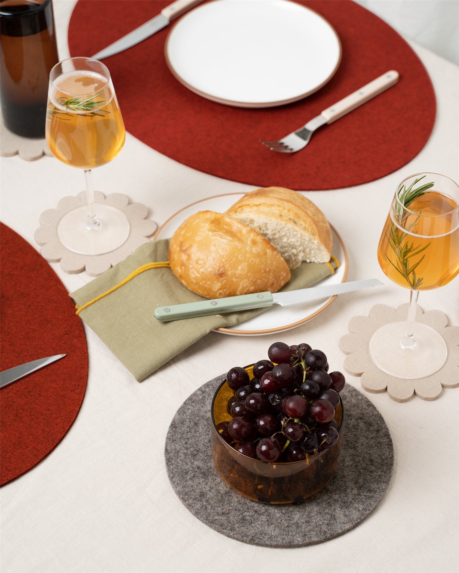 Merino Wool 10" Round Trivet