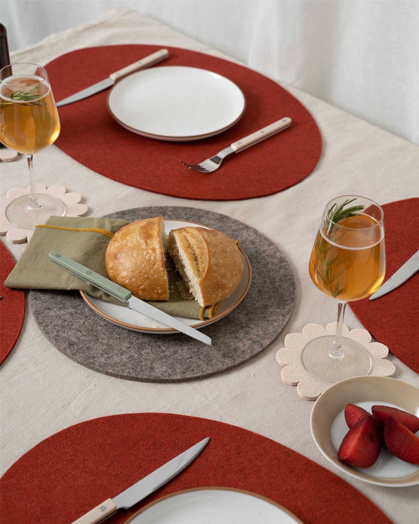 Merino Wool 12" Round Trivet