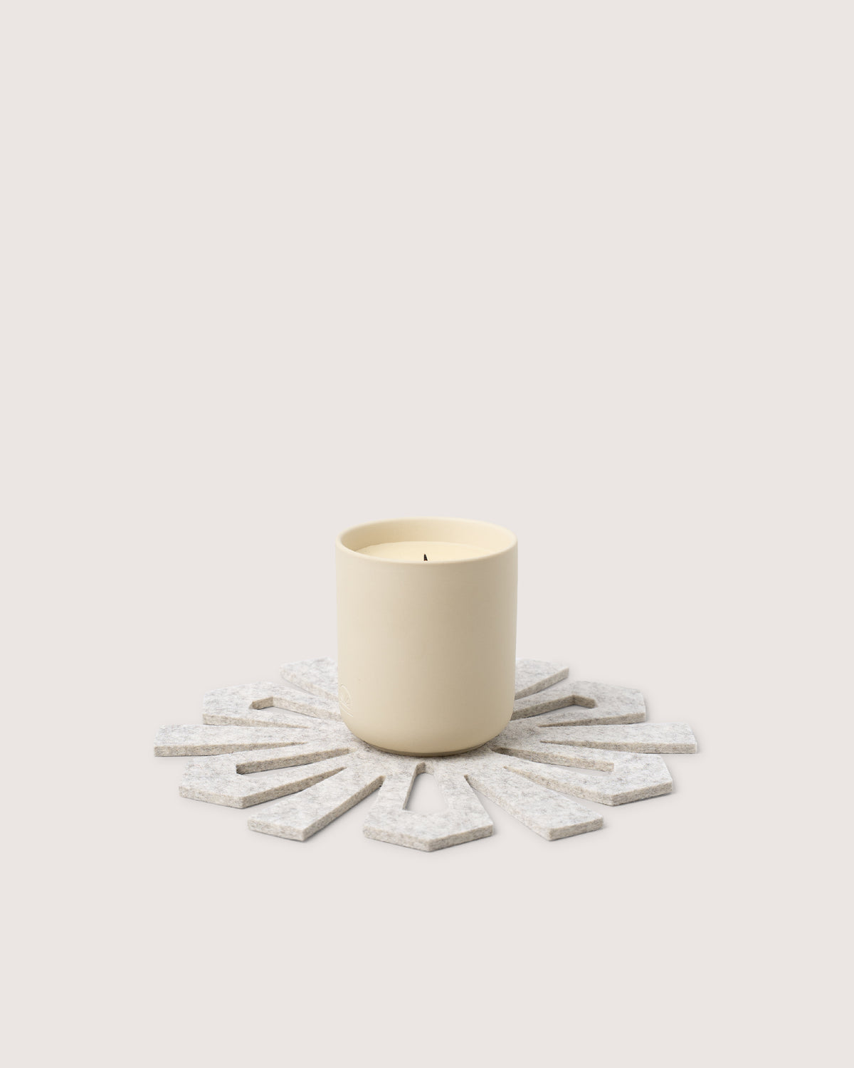 Merino Wool Snowflake Trivet