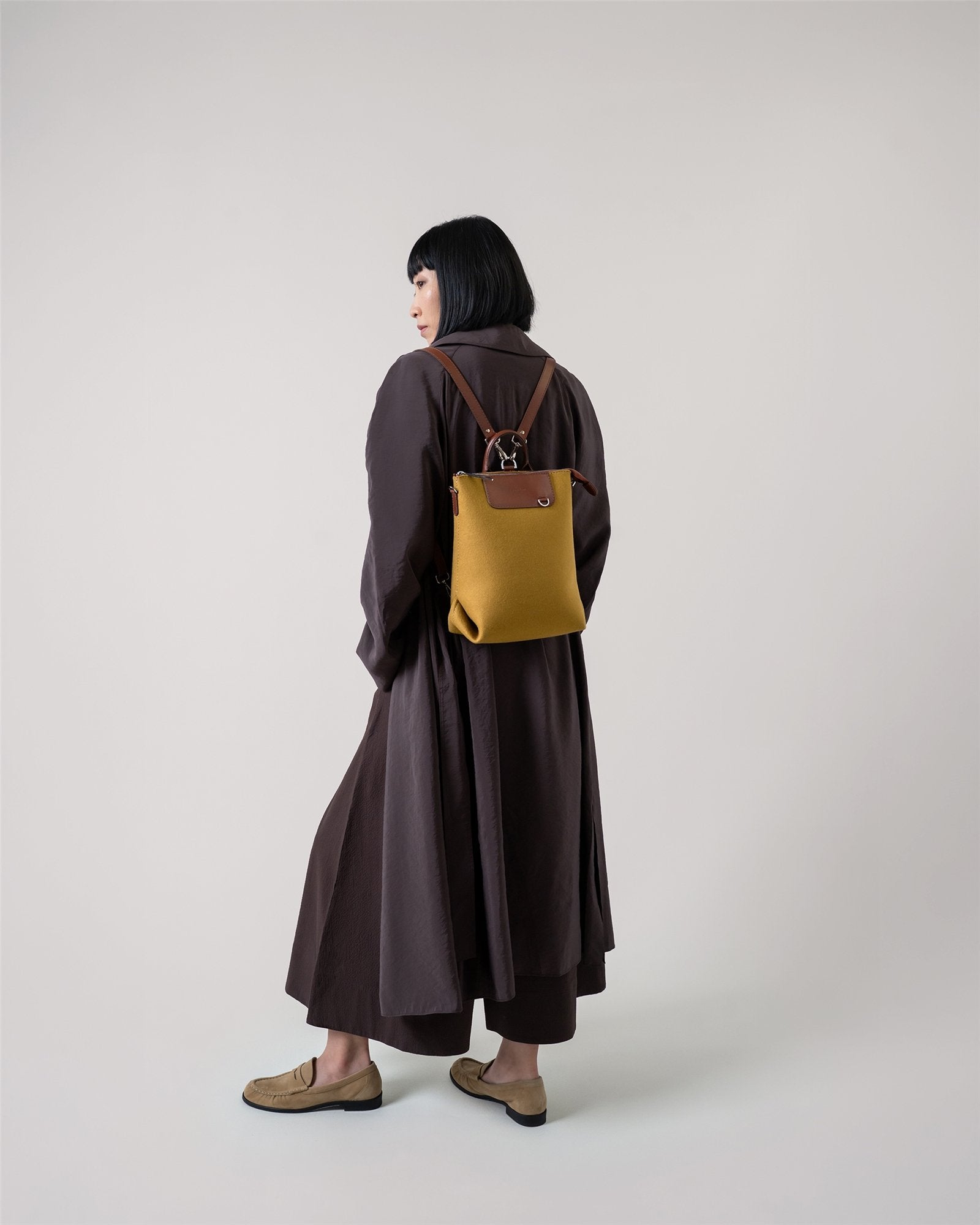 Bedford Merino Wool Midi Backpack