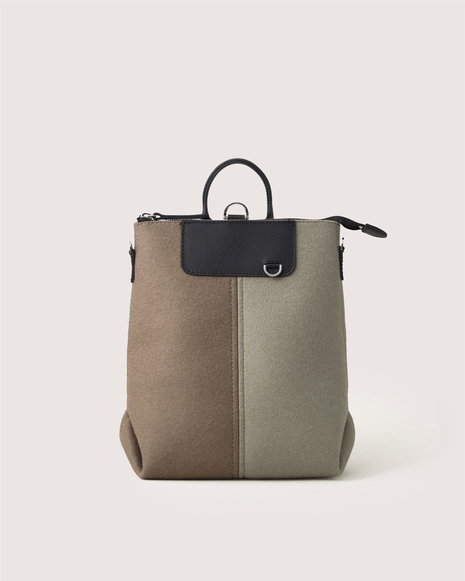 Bedford Merino Wool Midi Colorblock Backpack — Final Sale