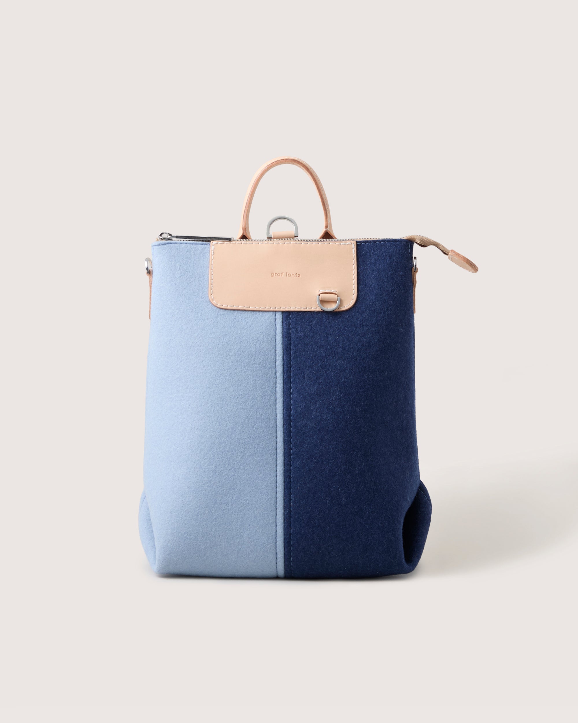 Bedford Merino Wool Midi Colorblock Backpack — Final Sale