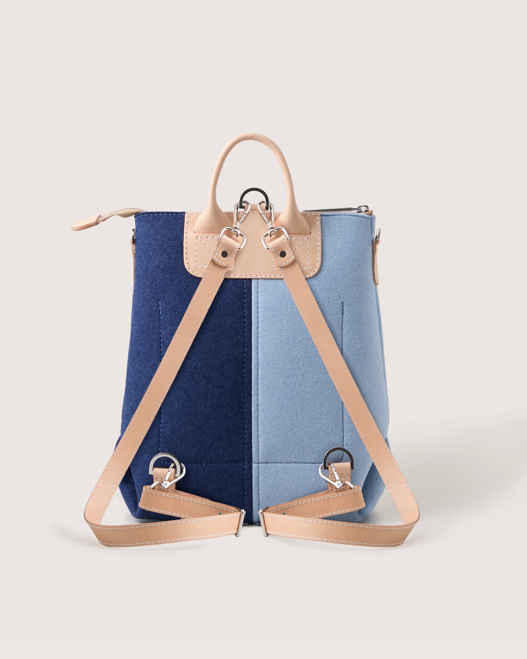 Bedford Merino Wool Midi Colorblock Backpack — Final Sale