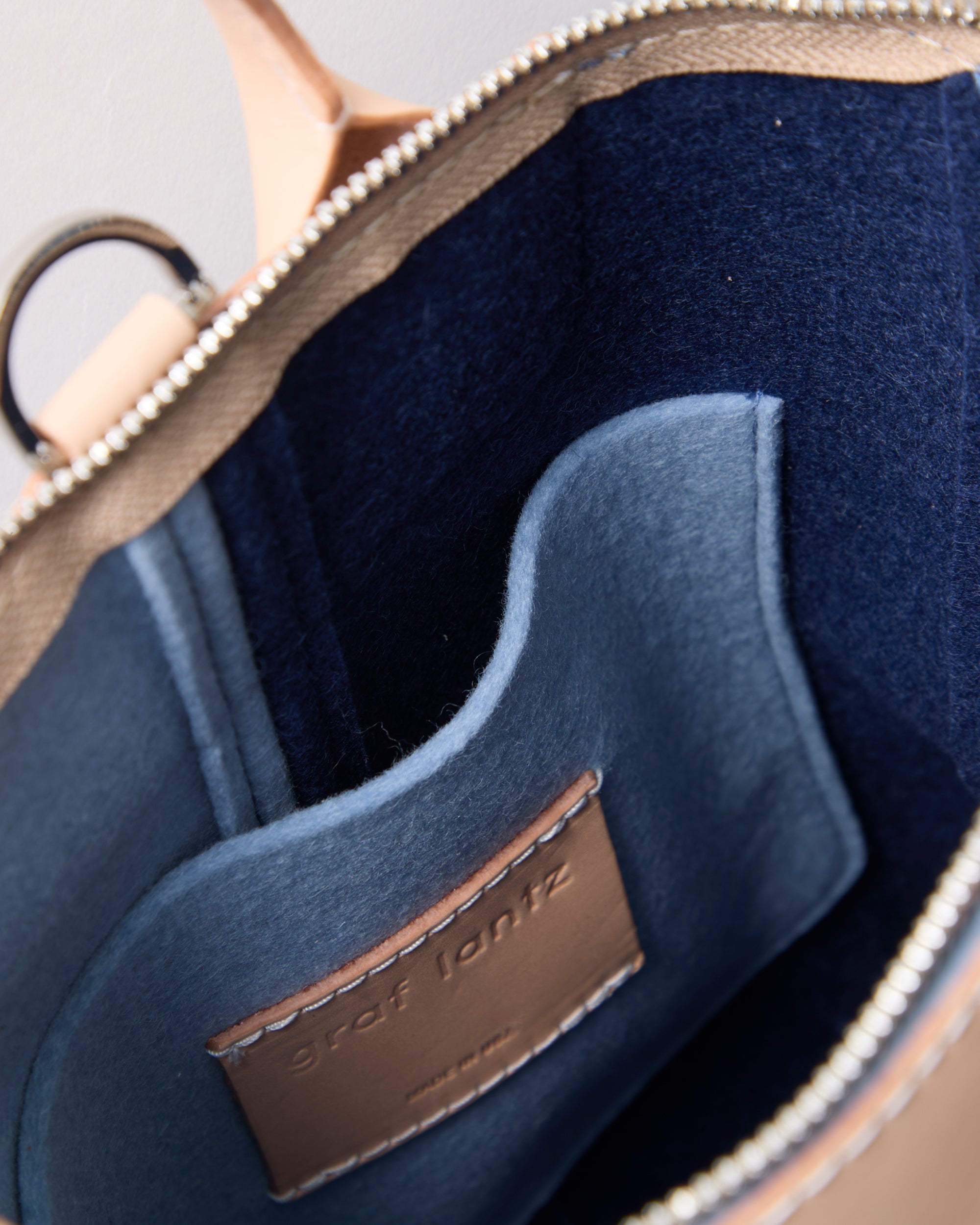 Bedford Merino Wool Midi Colorblock Backpack — Final Sale