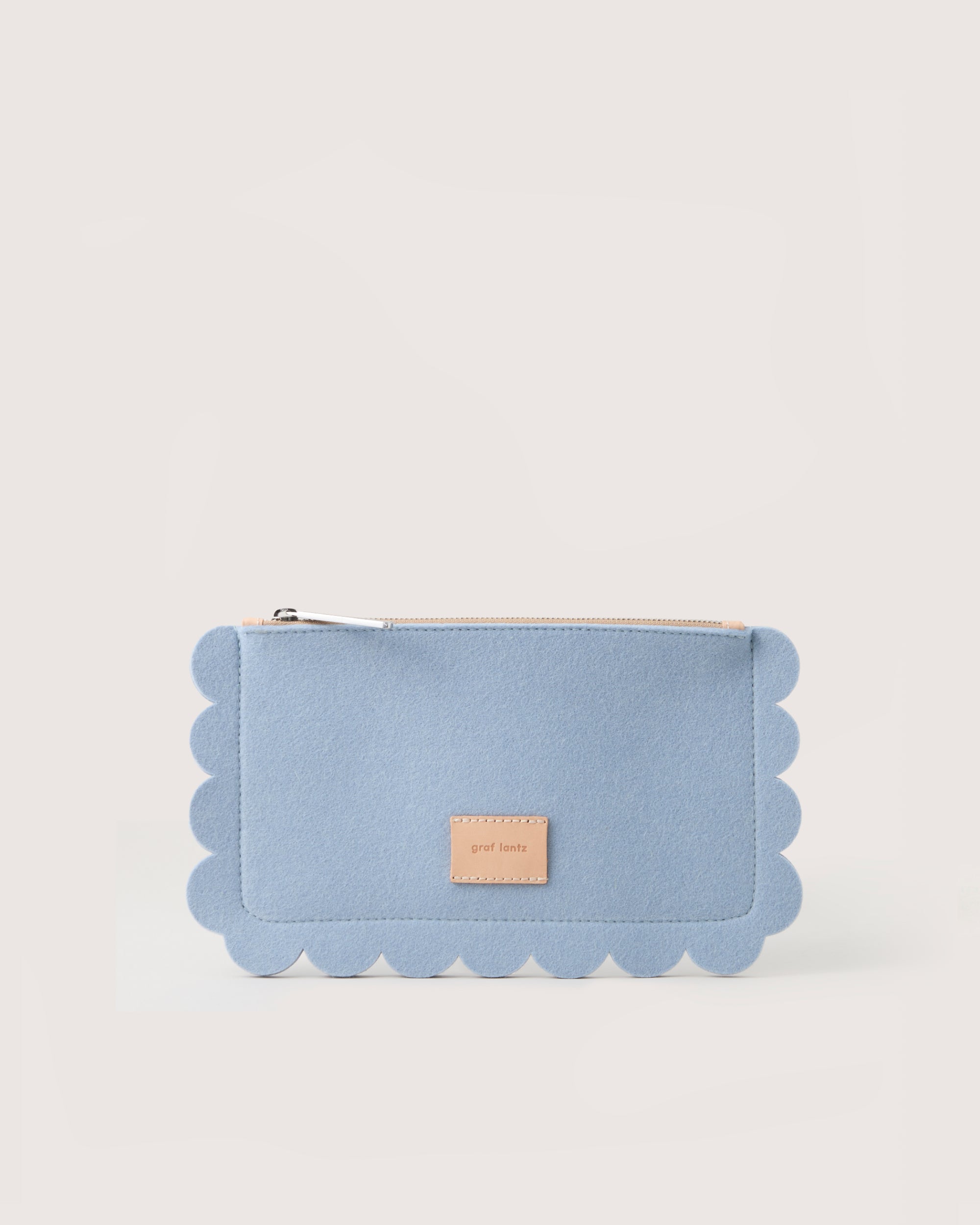 Deco Edge Merino Wool Pouch — Final Sale