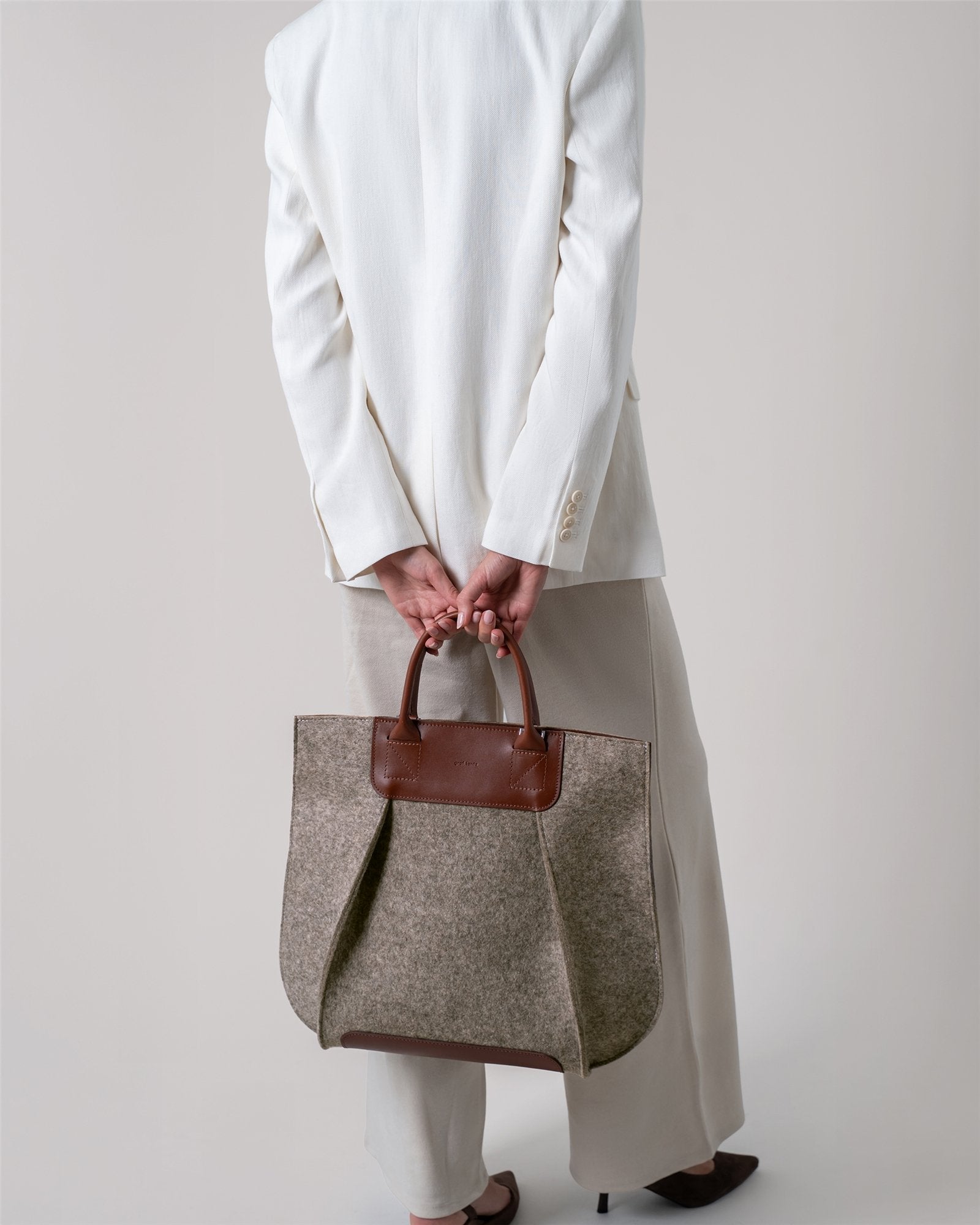 Frankie Merino Wool Tote