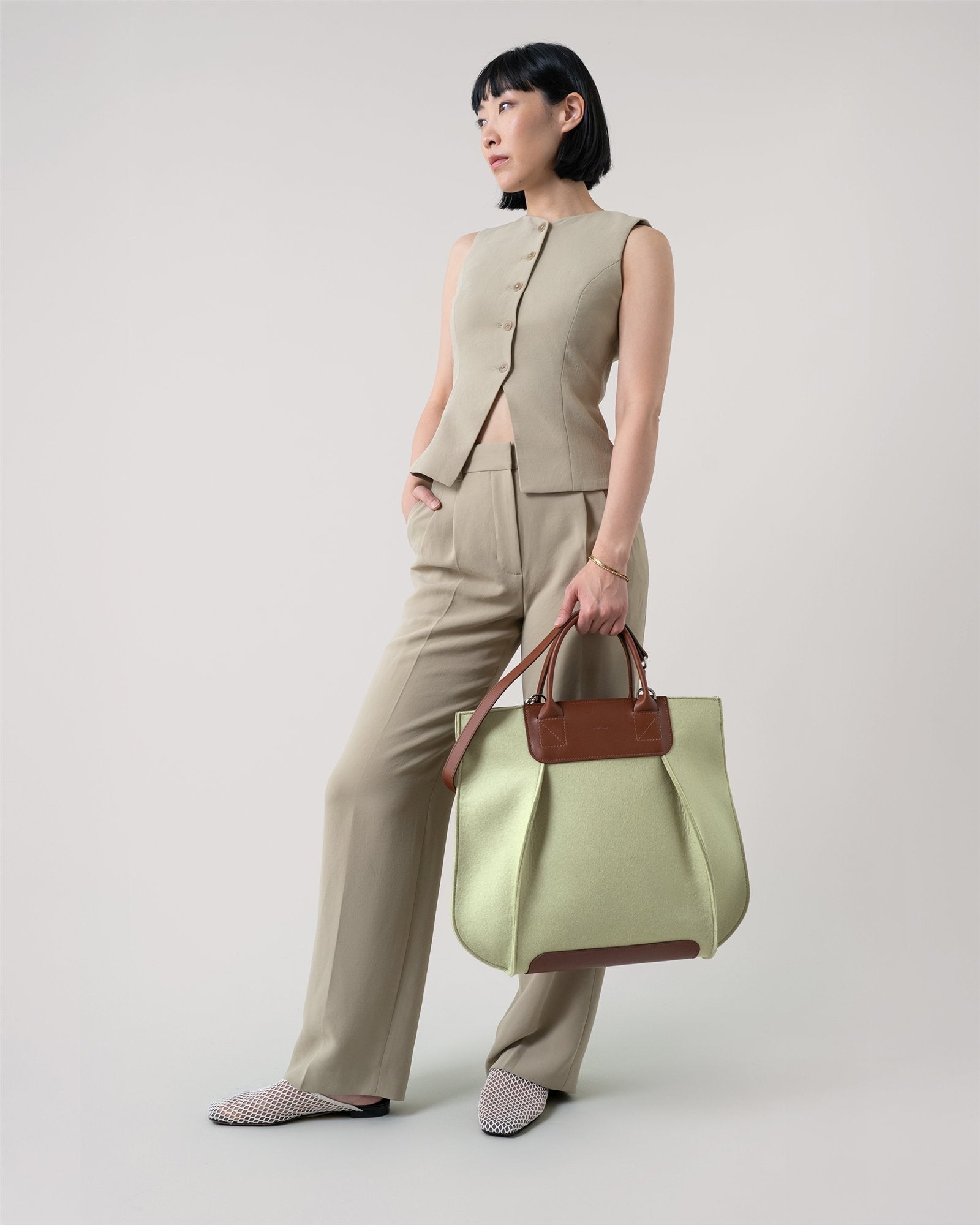 Frankie Merino Wool Tote