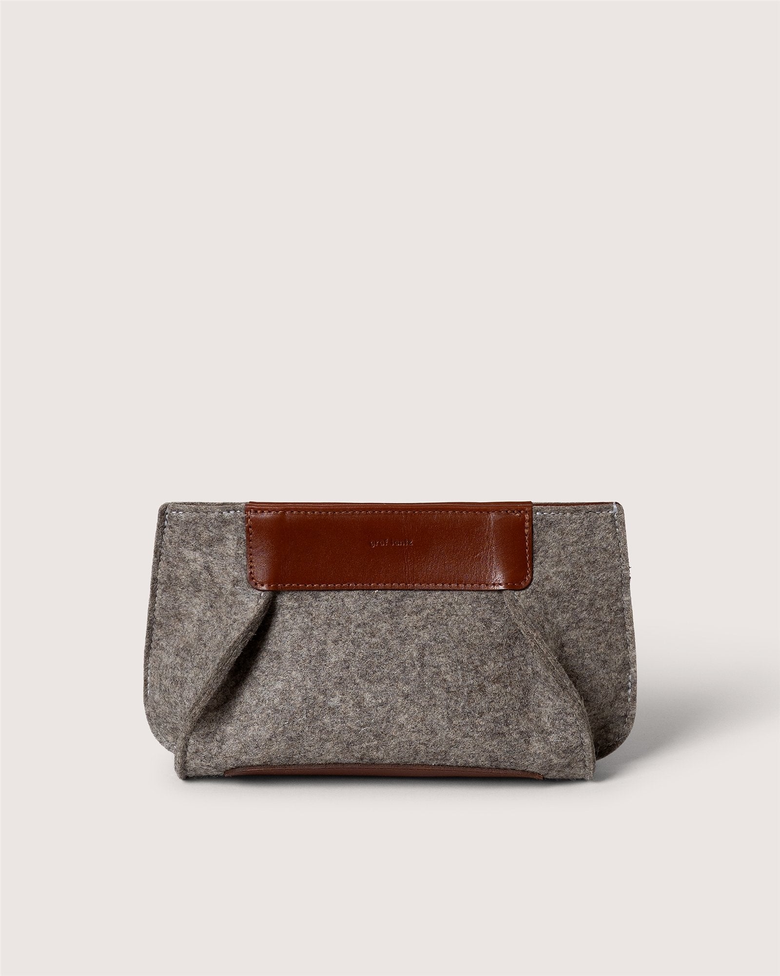 Frankie Merino Wool Clutch