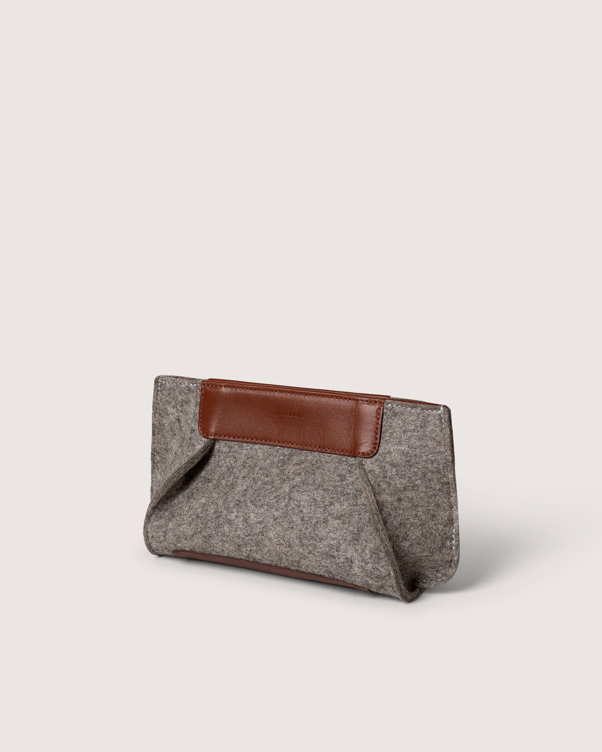 Frankie Merino Wool Clutch