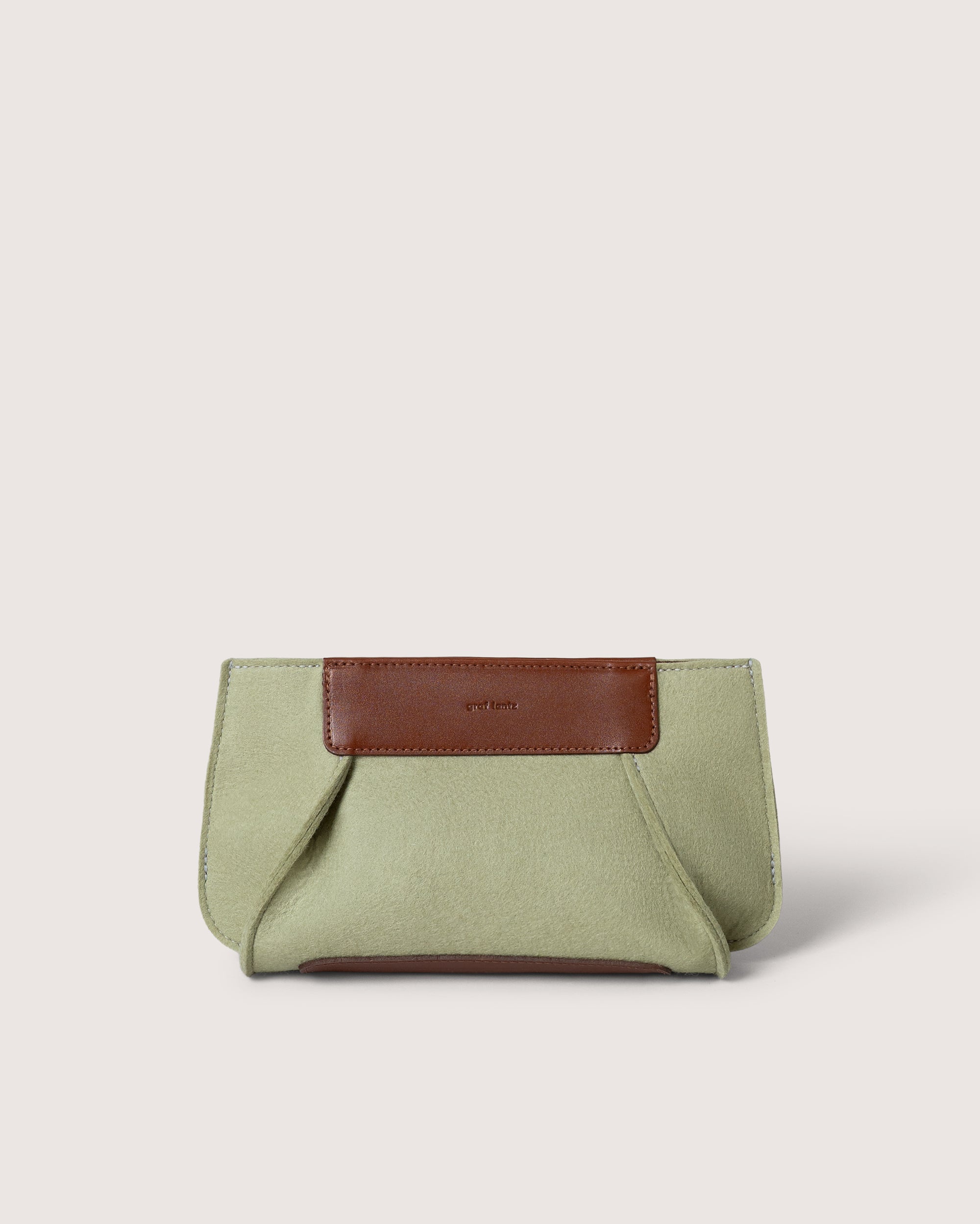 Frankie Merino Wool Clutch