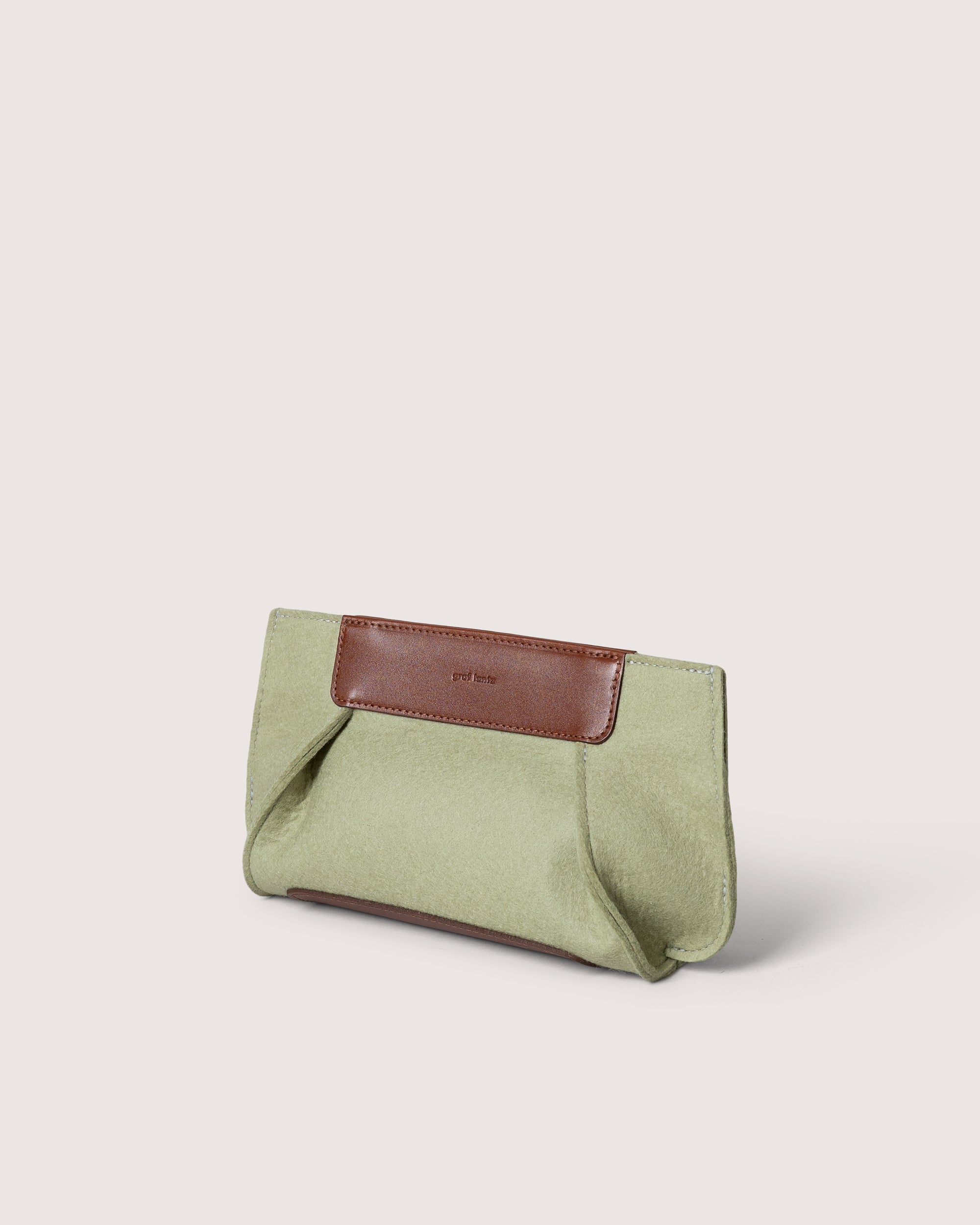 Frankie Merino Wool Clutch