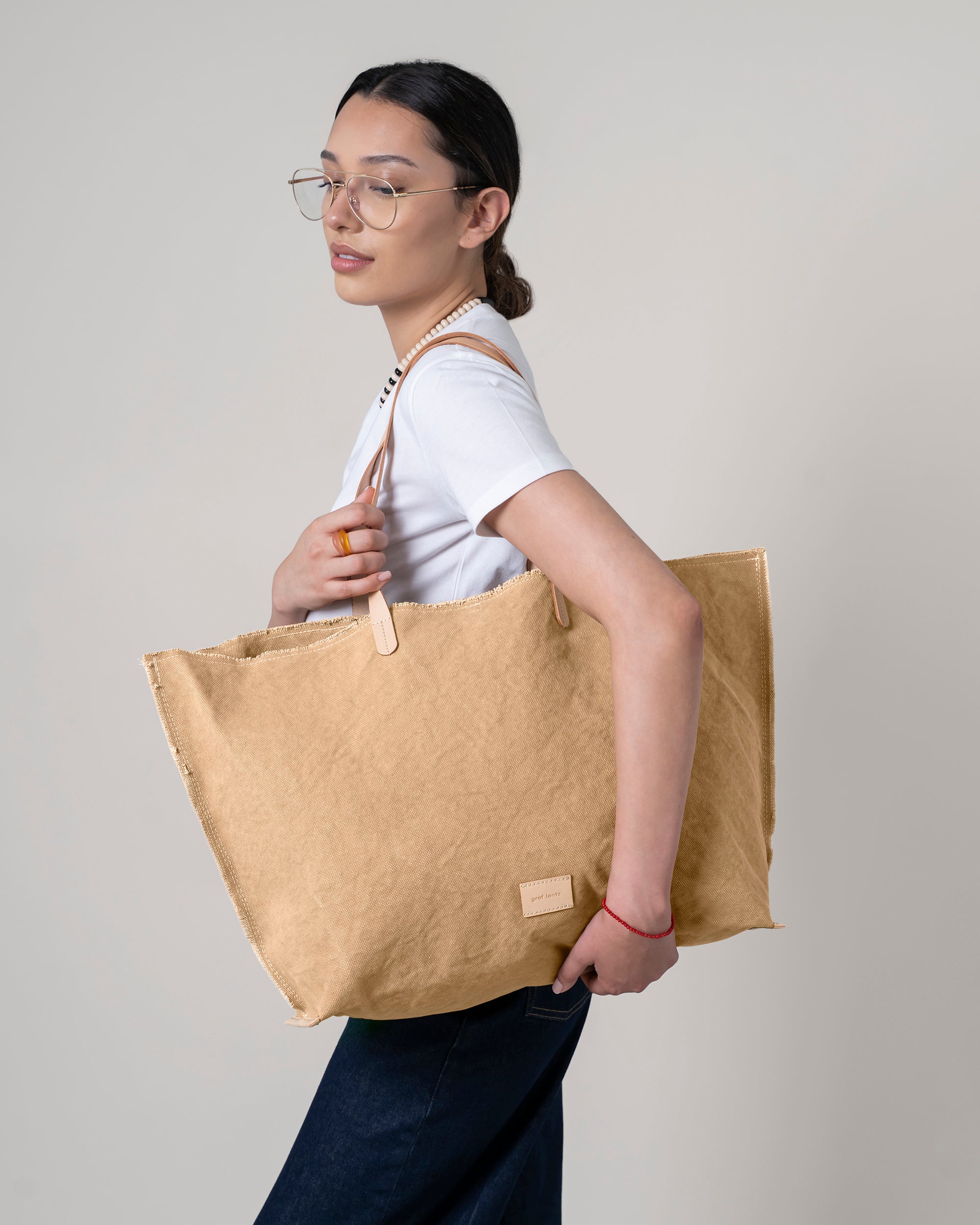 Hana Canvas Boat Bag