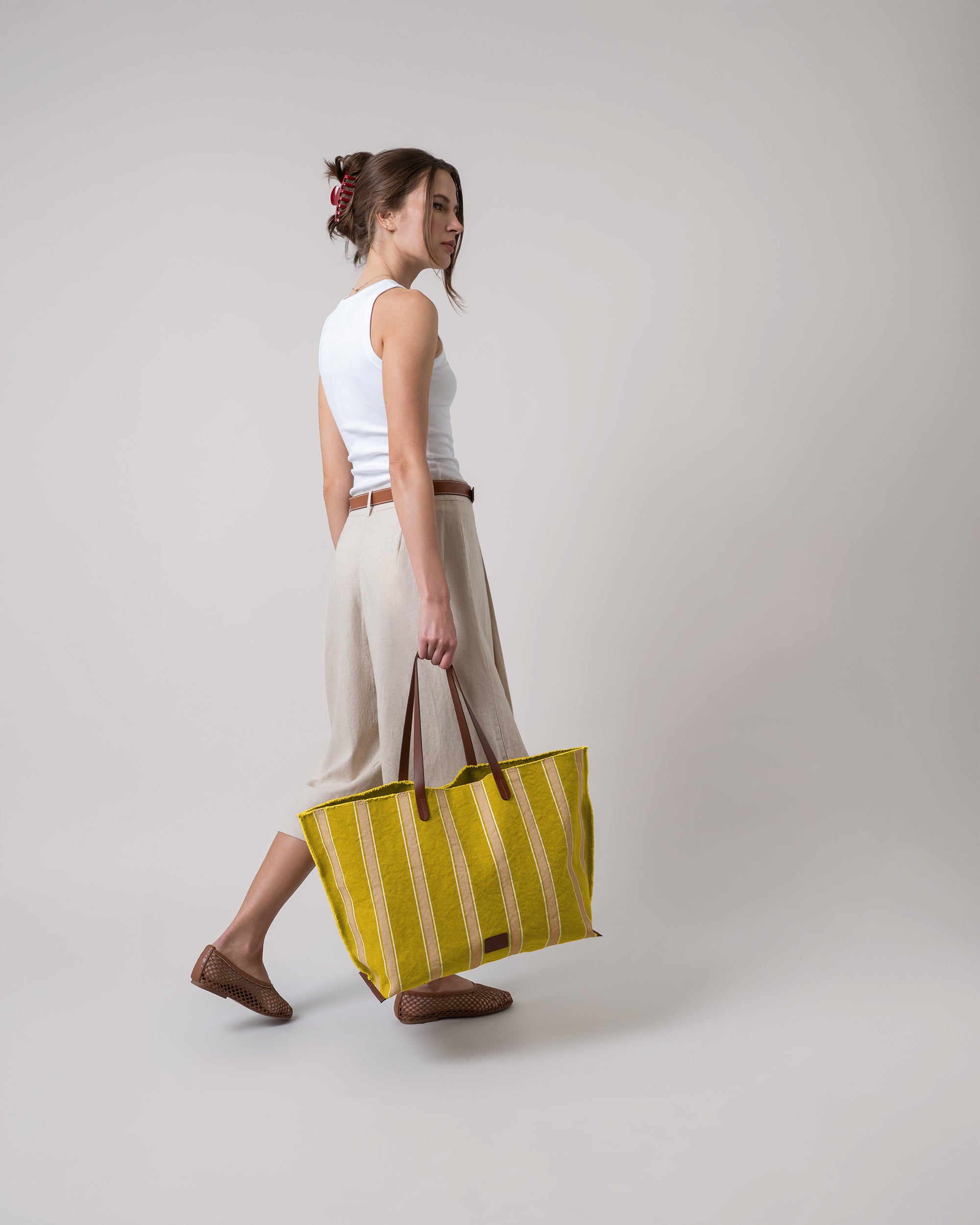 Hana Canvas Boat Bag