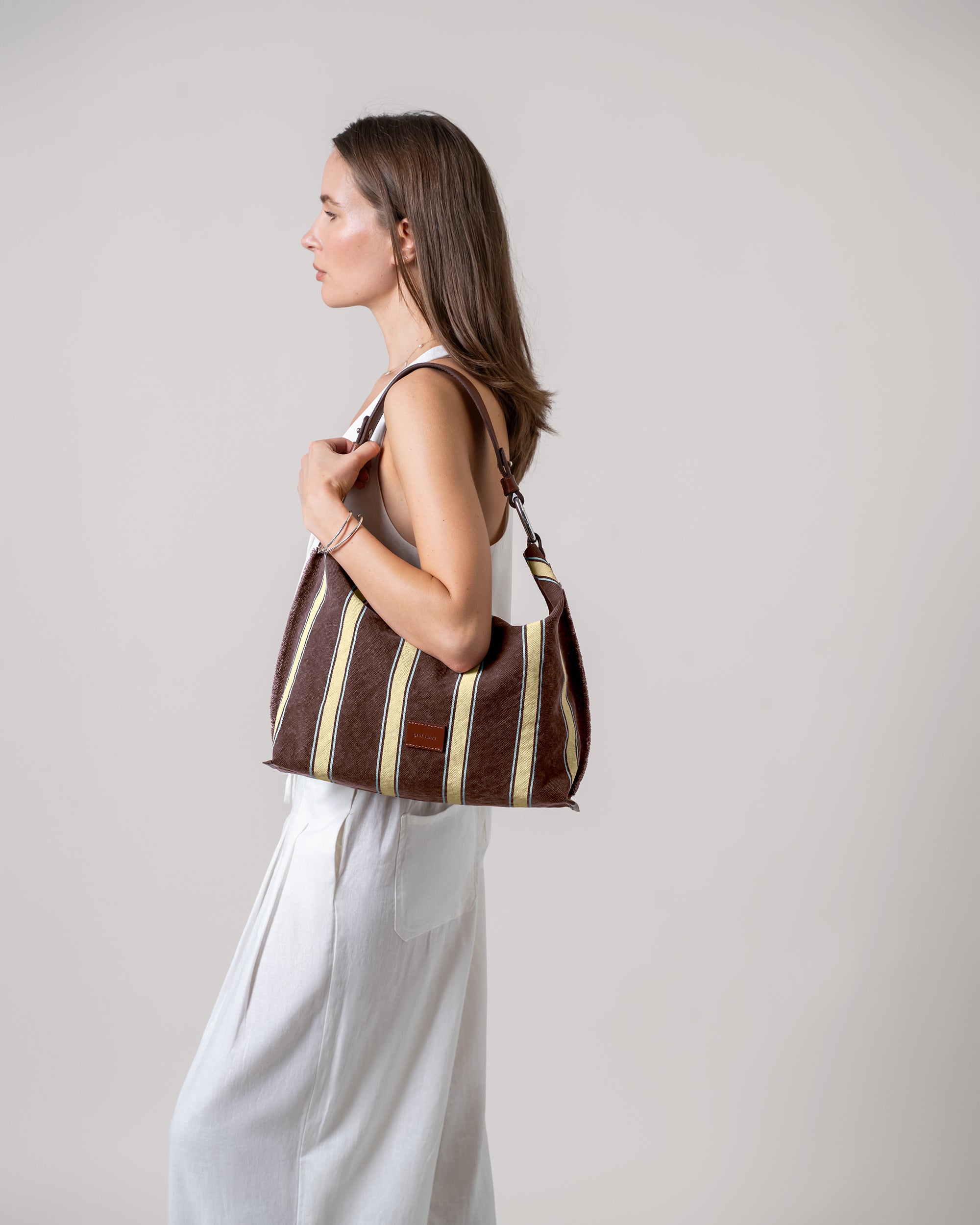 Hana Canvas Hobo Bag