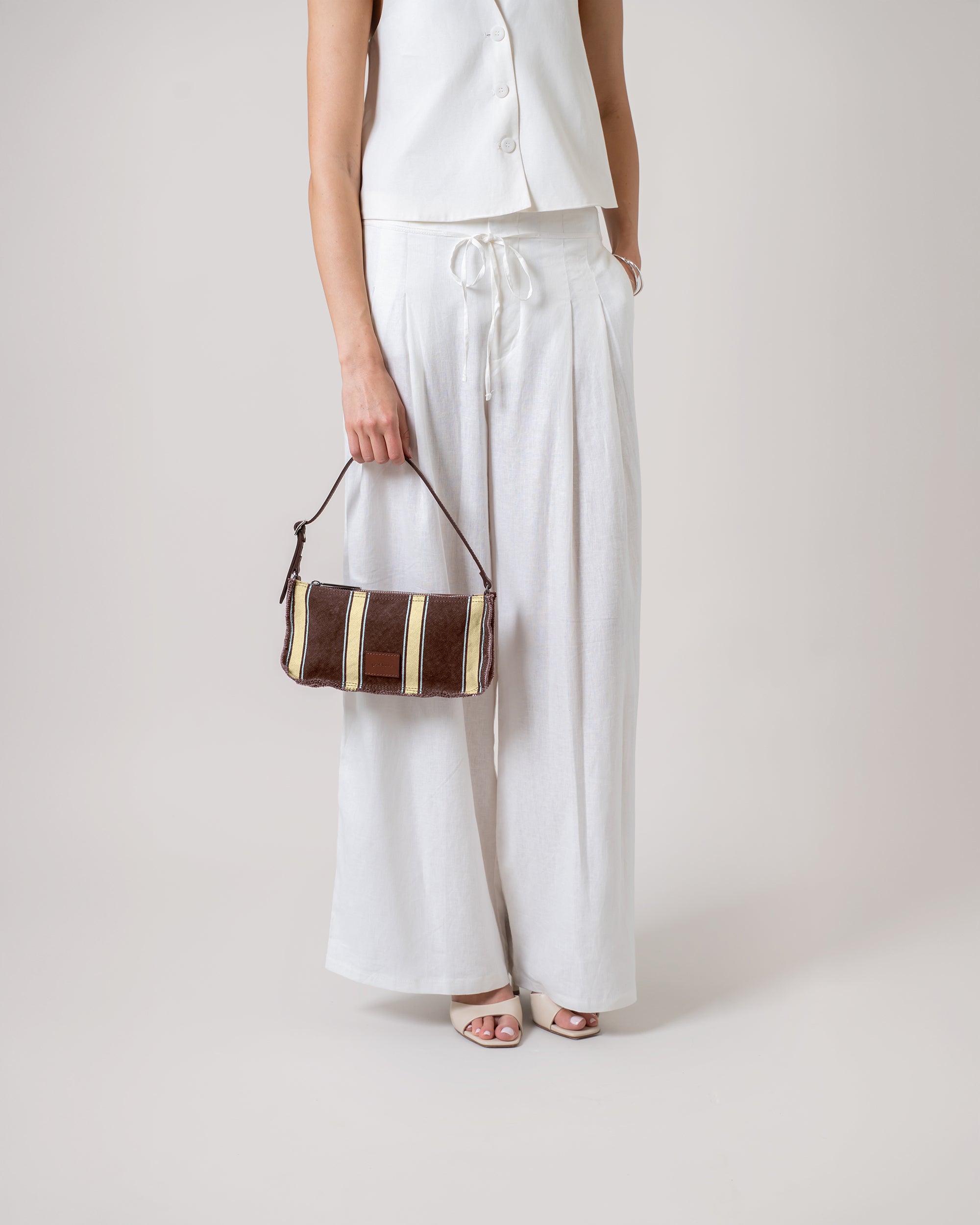 Hana Canvas Shoulder Bag