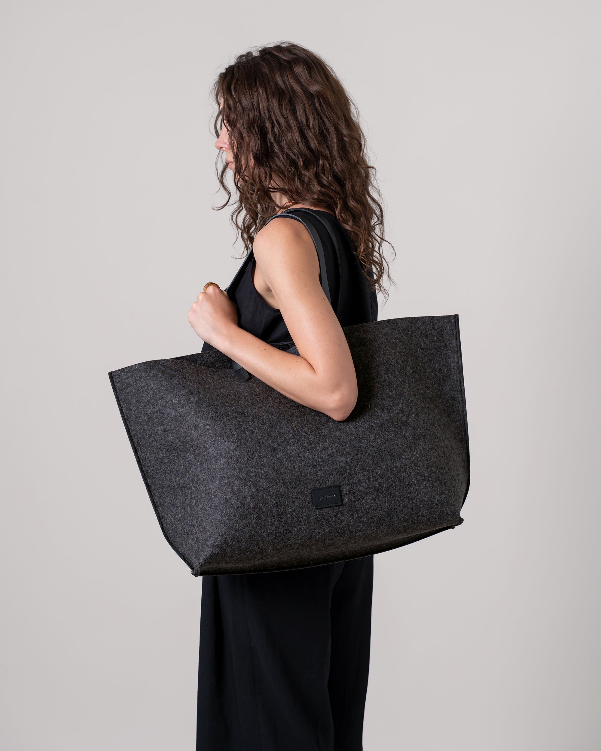 Hana Merino Wool Boat Bag