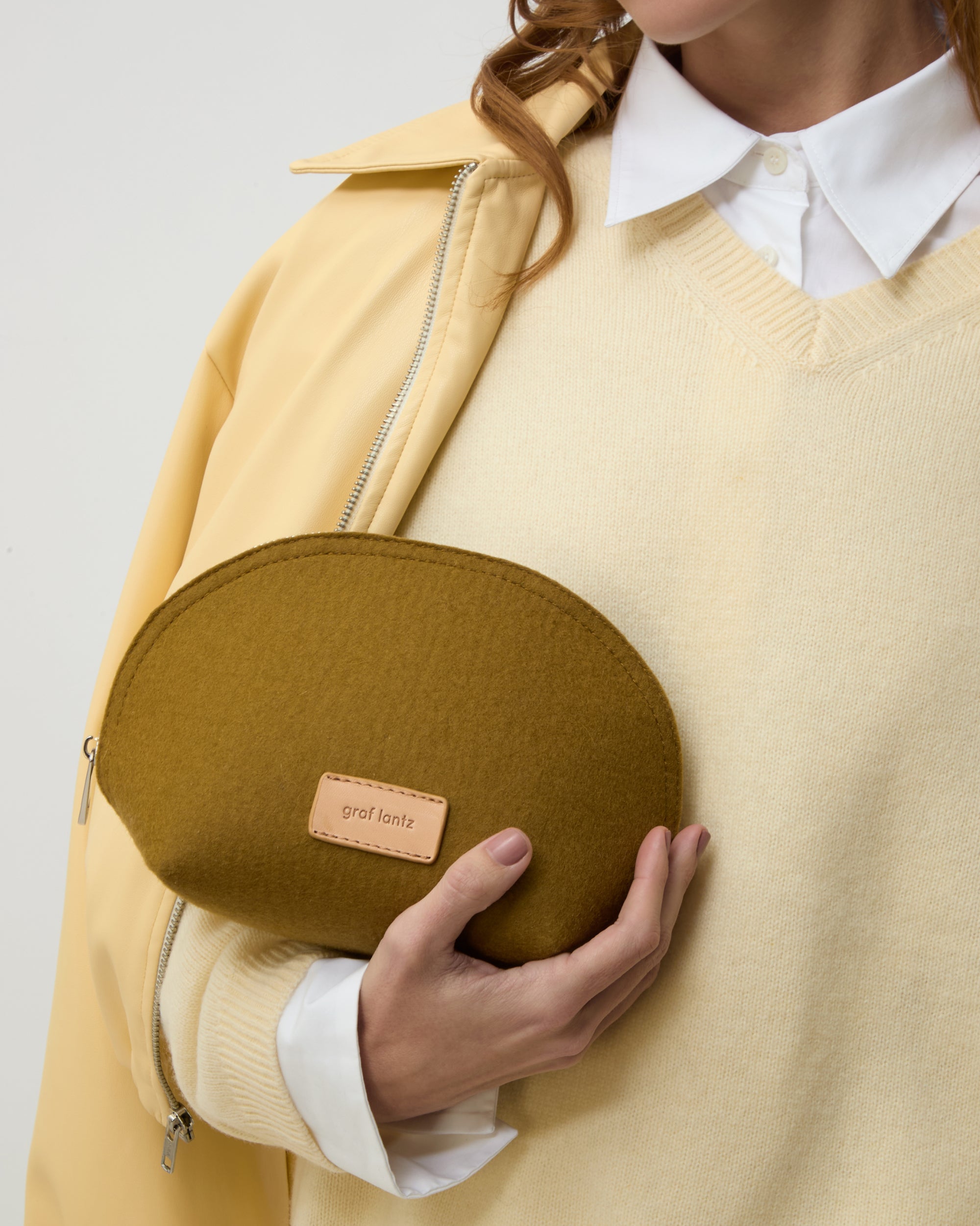 Pochi Merino Wool Medium Pouch