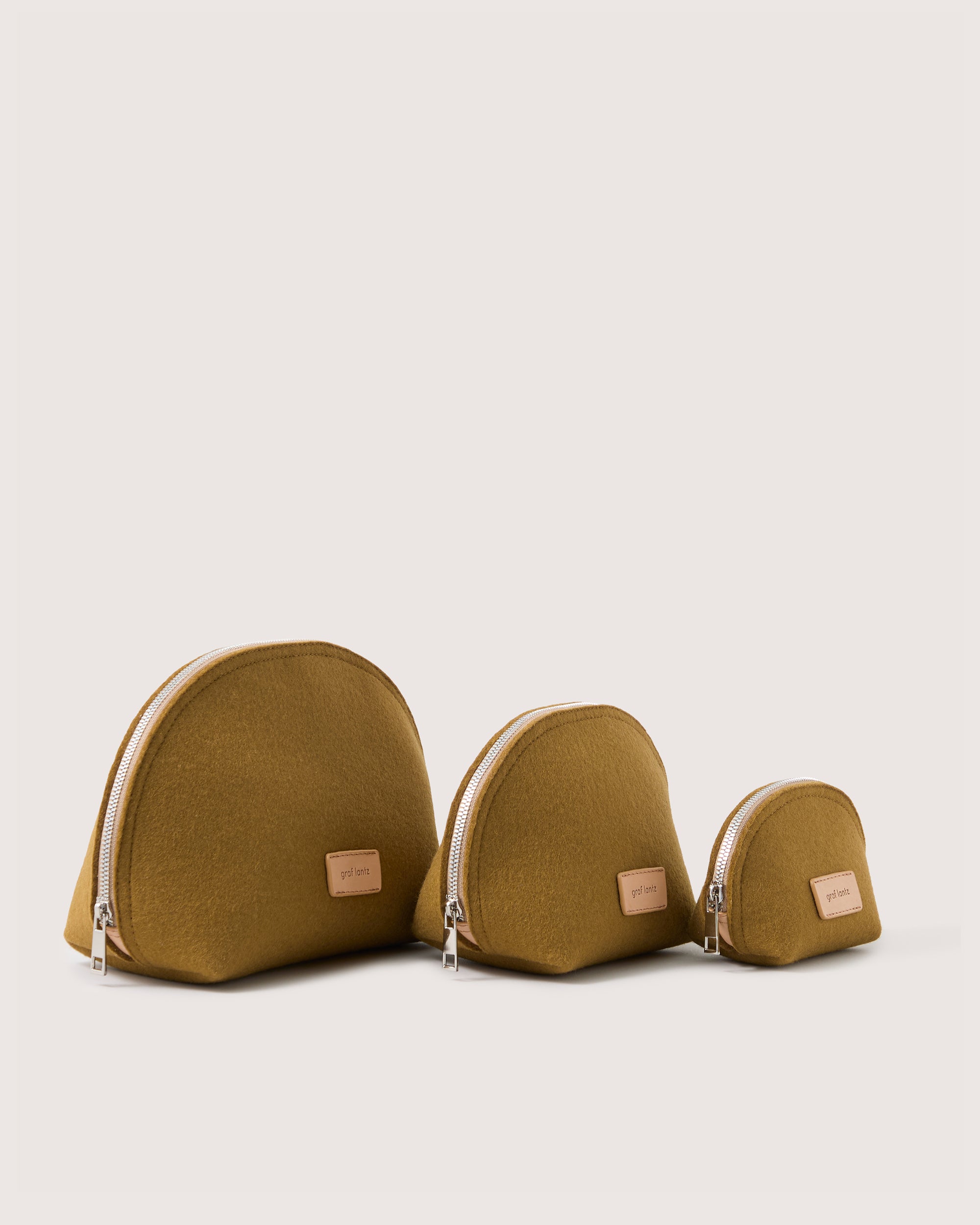 Pochi Merino Wool Large Pouch Set