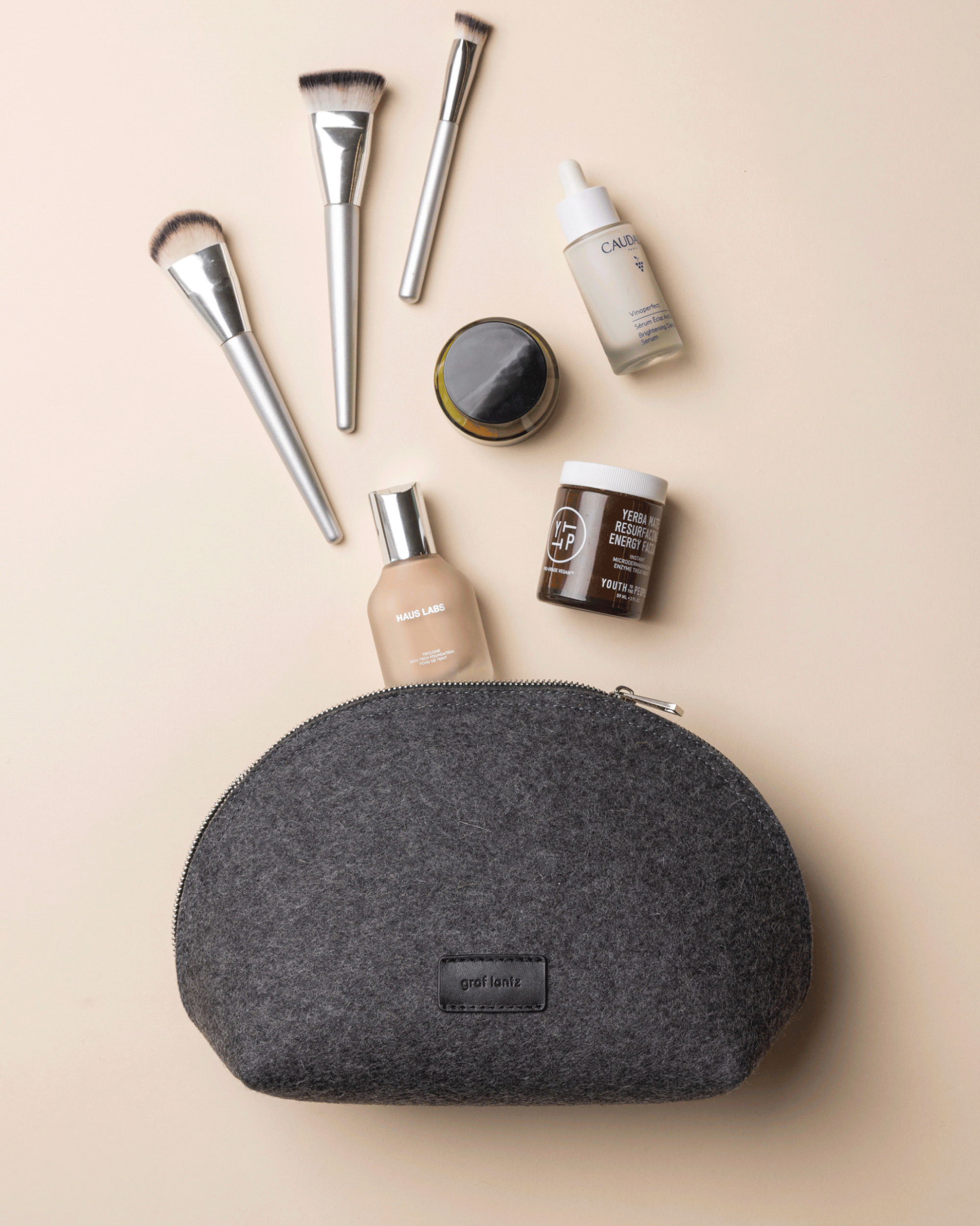 Pochi Merino Wool Large Pouch