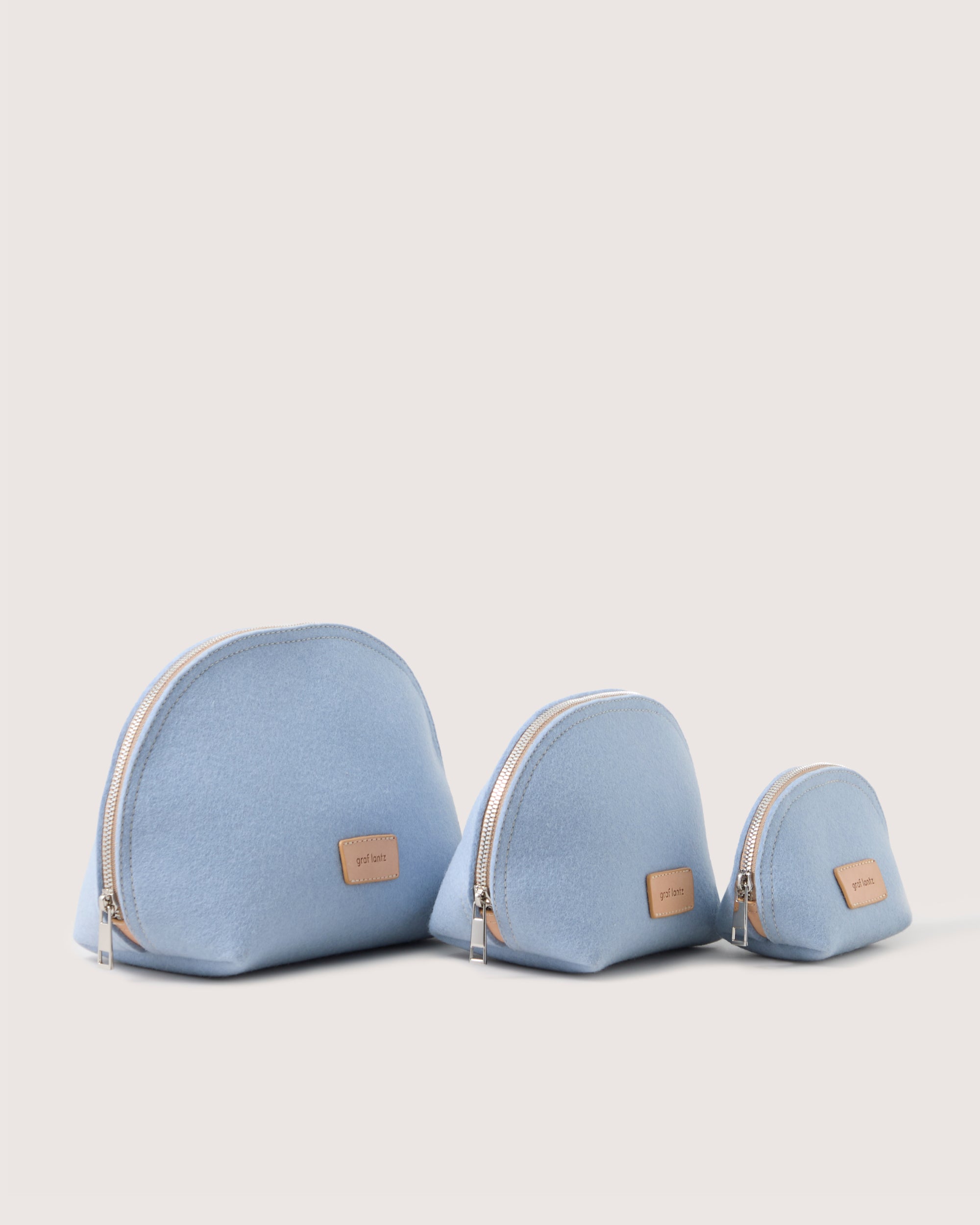 Pochi Merino Wool Large Pouch Set