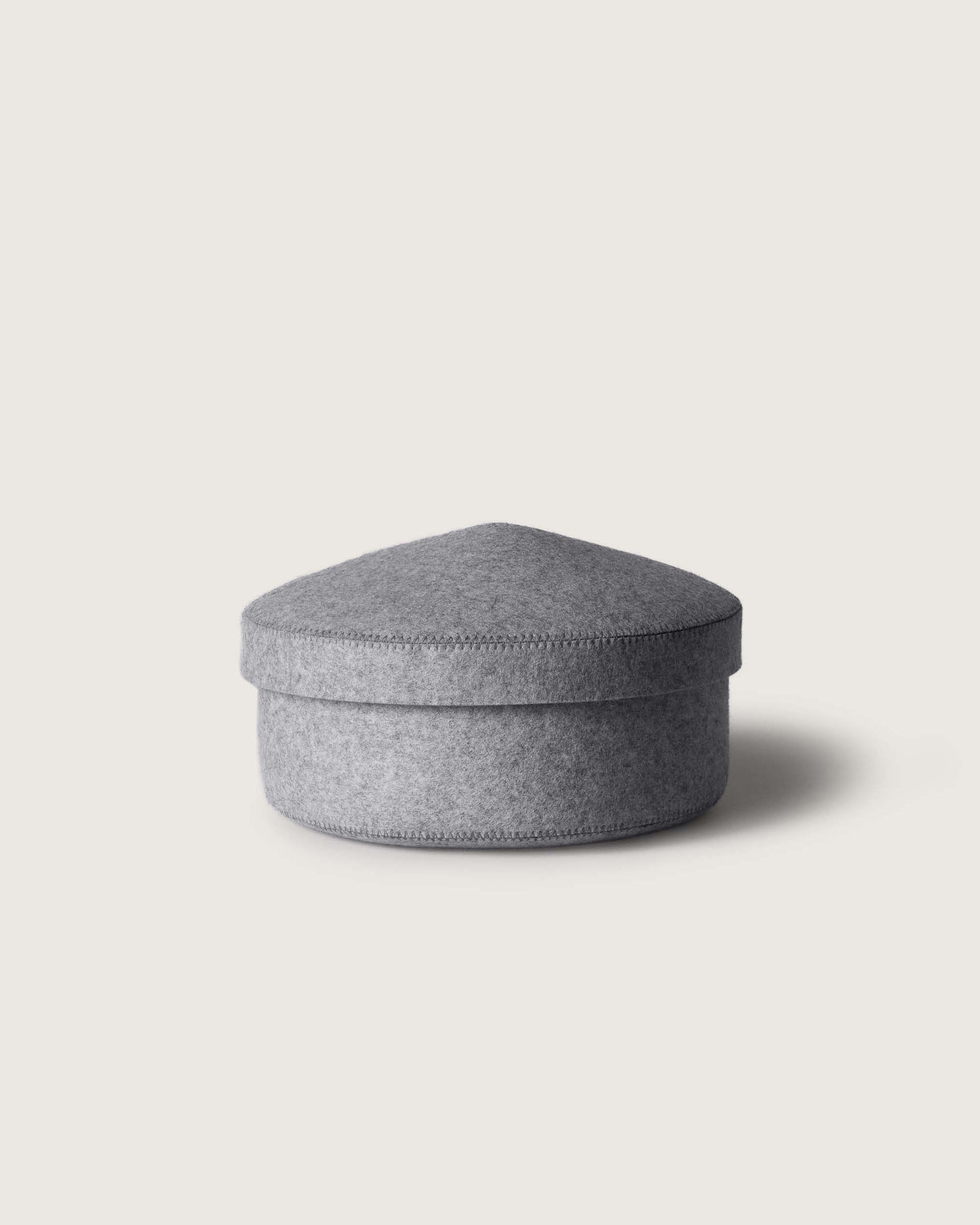 Merino Wool Medium Bin w/ Lid
