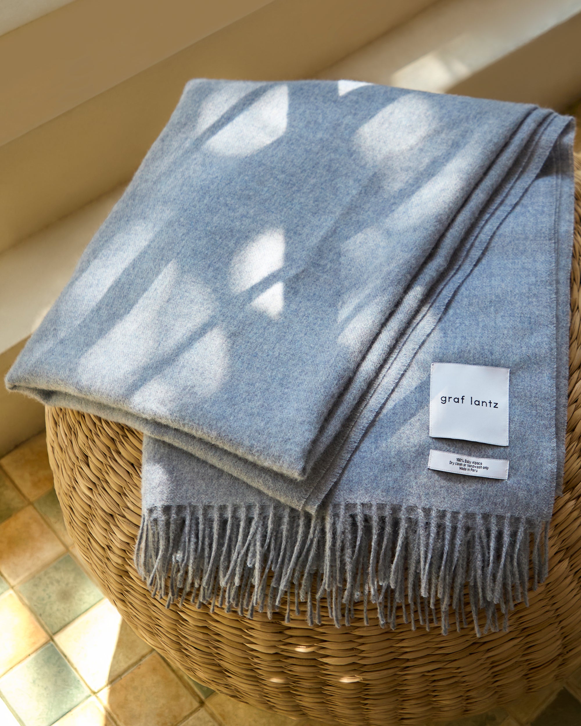 Haus Baby Alpaca Throw — Final Sale