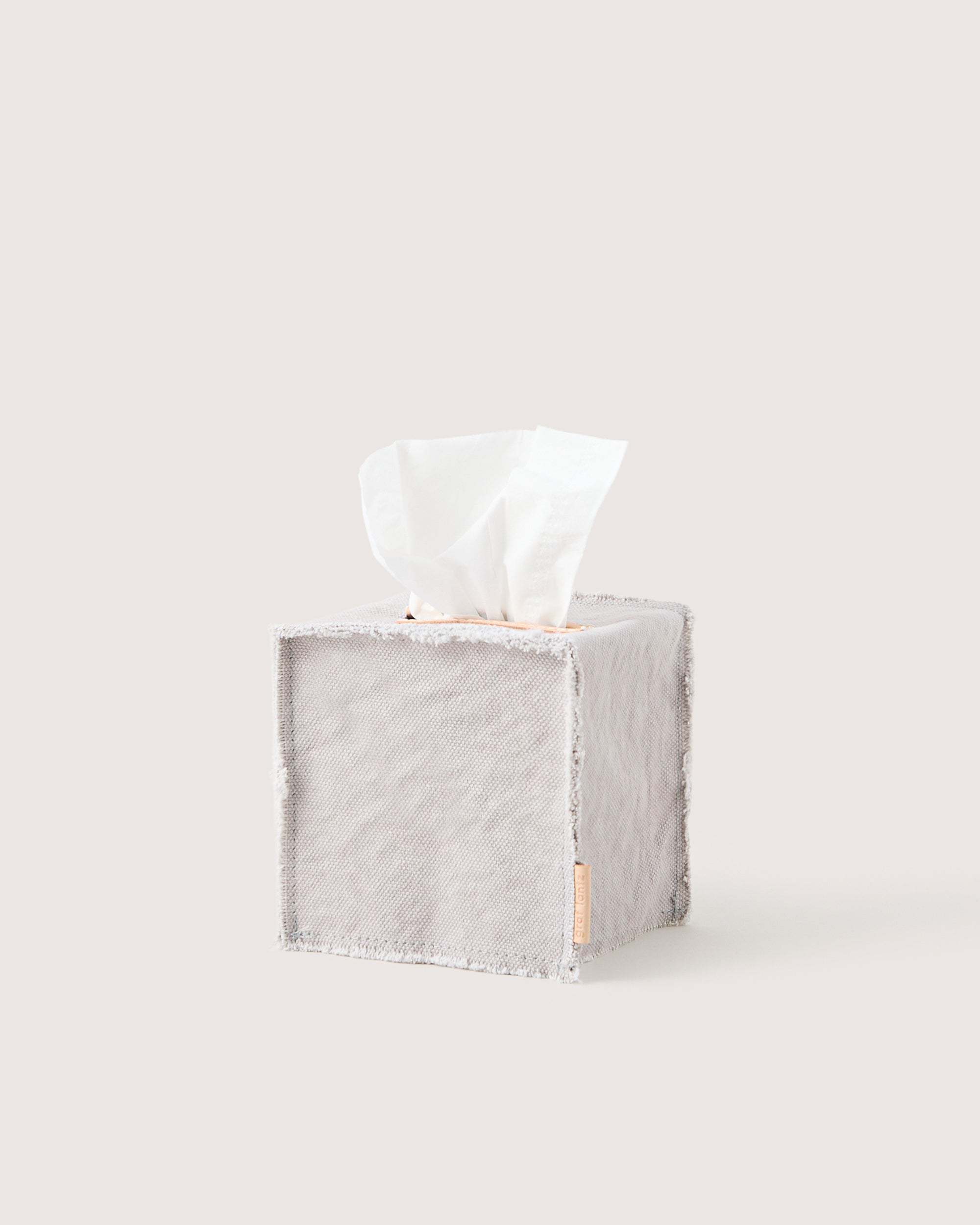Canvas Tissue Box Cover