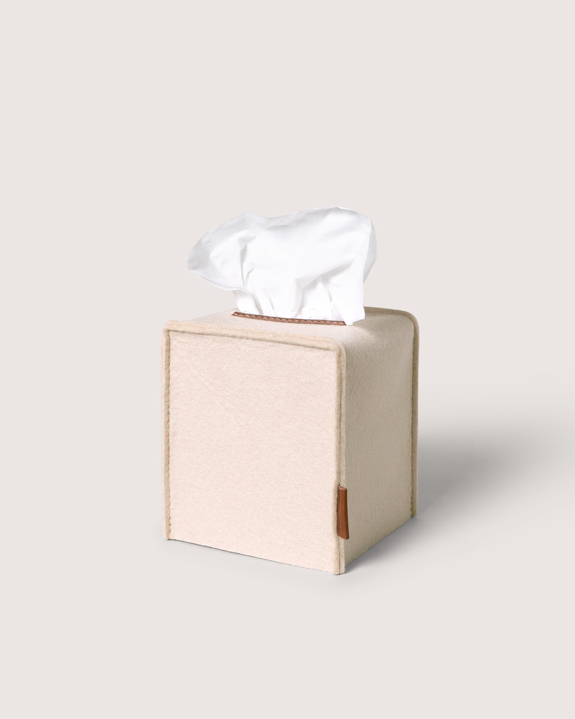 Merino Wool Small Tissue Box Cover