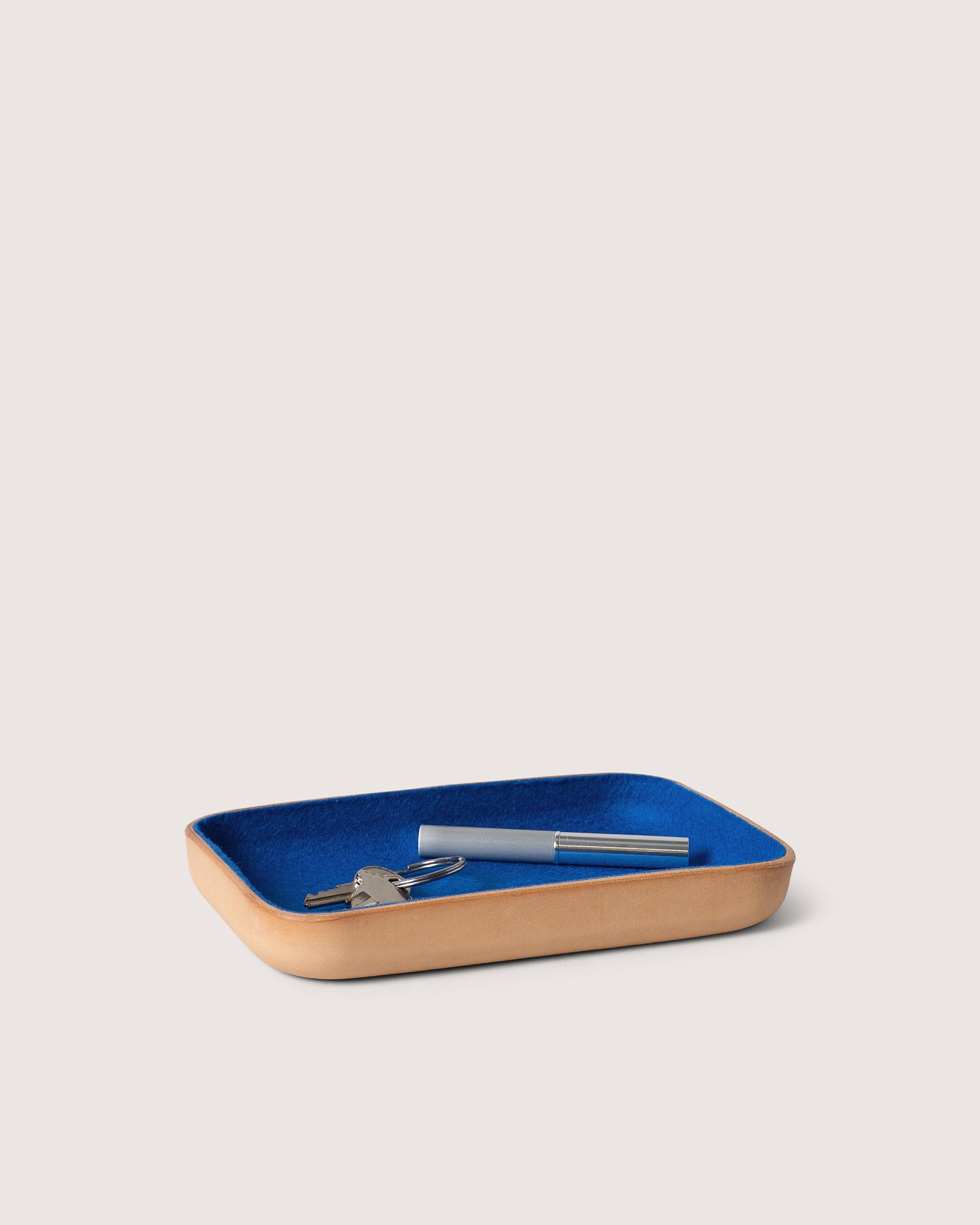 Kawabon Leather/Merino Wool Small Tray