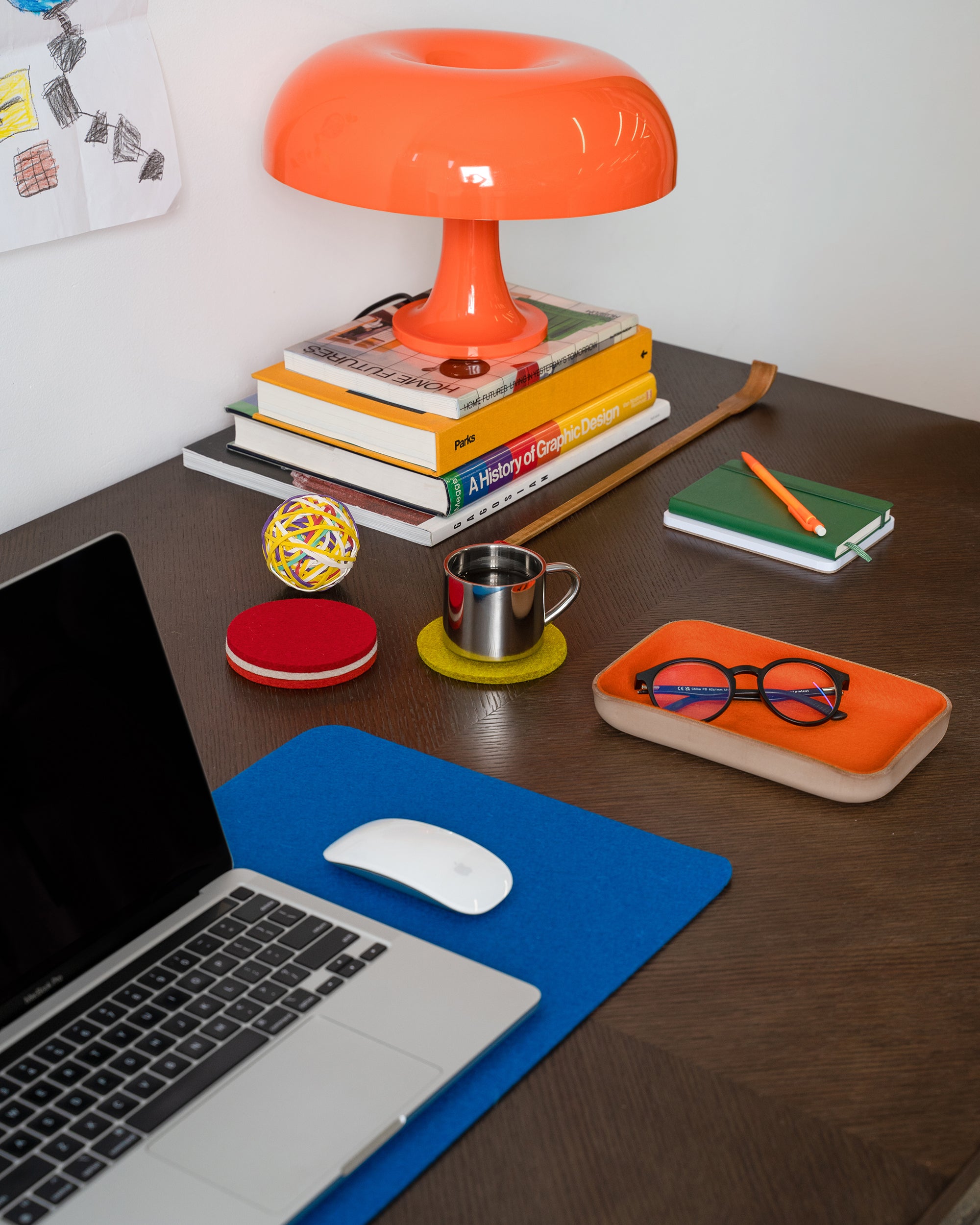 Mosen Merino Wool Medium Desk Pad