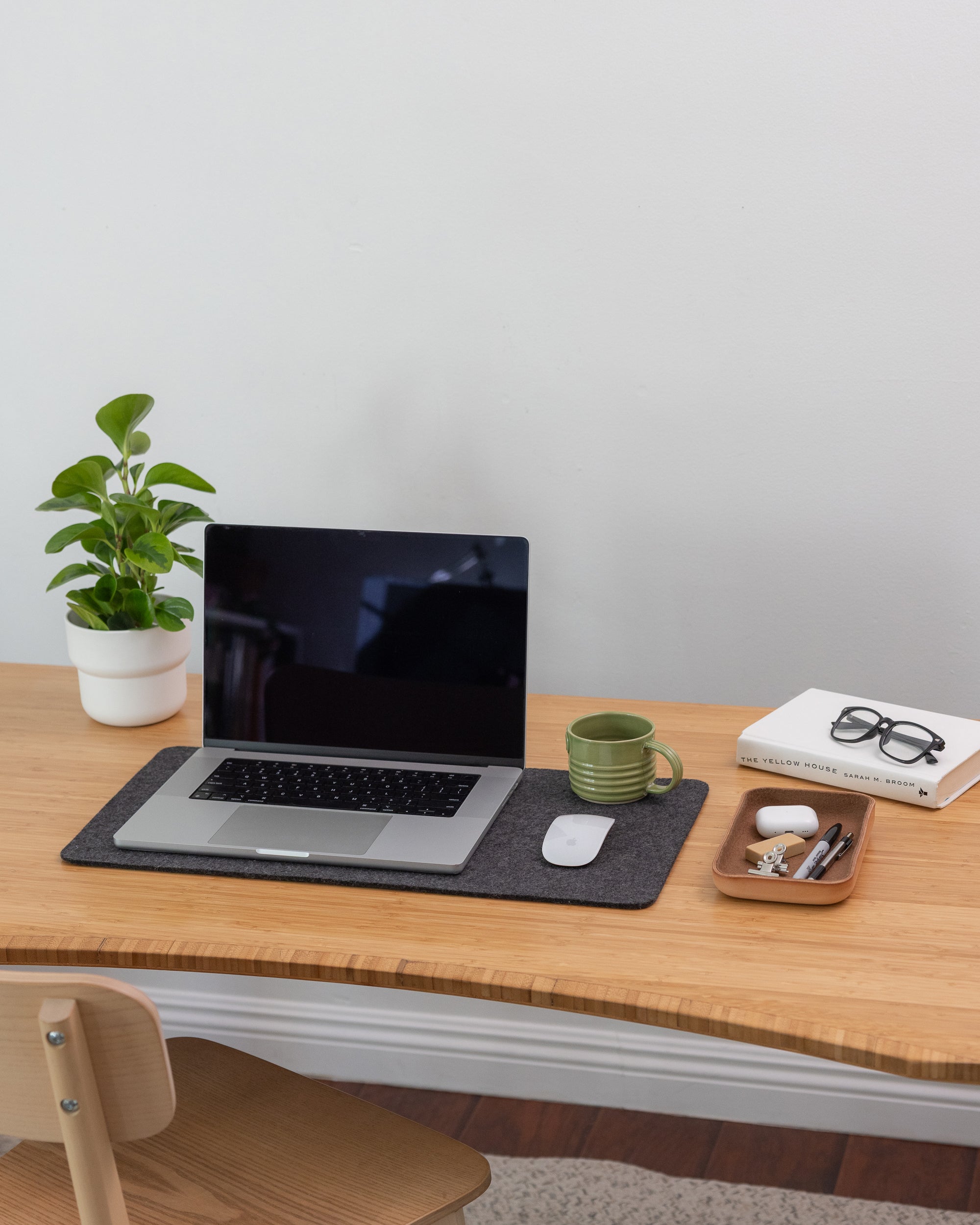 Mosen Merino Wool Medium Desk Pad