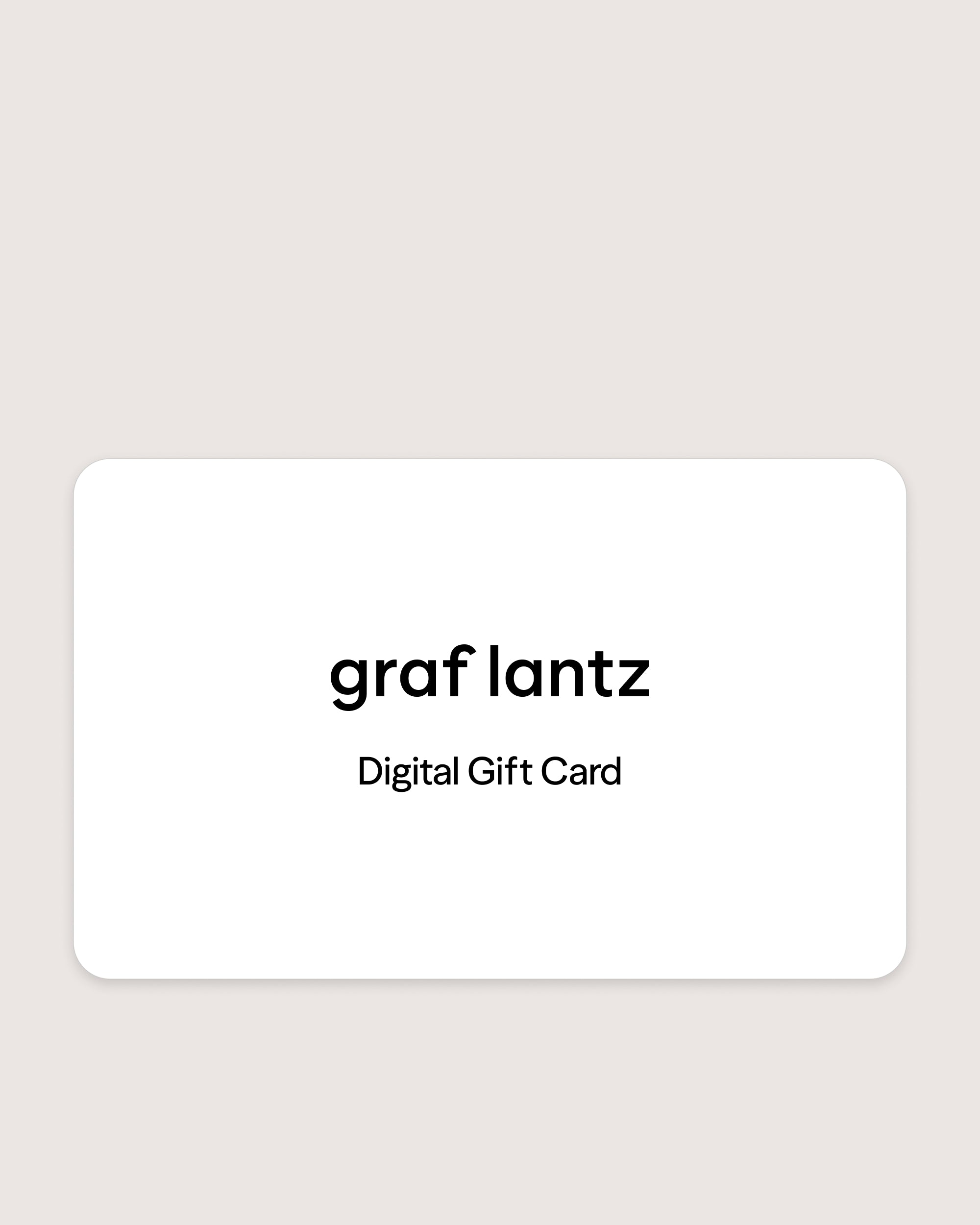 Digital Gift Card