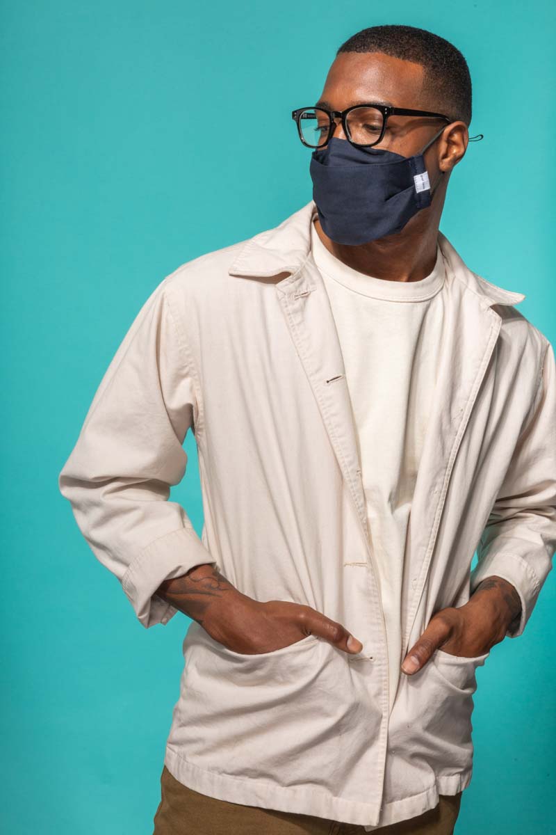 Regular Zenbu Organic Cotton Face Mask - Ear Band (4812695339117)