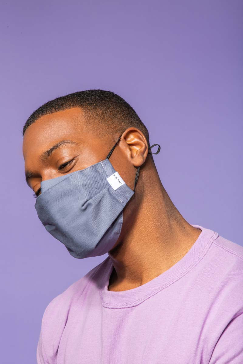 Petite Zenbu Organic Cotton Face Mask - Ear Band (4799659016301)