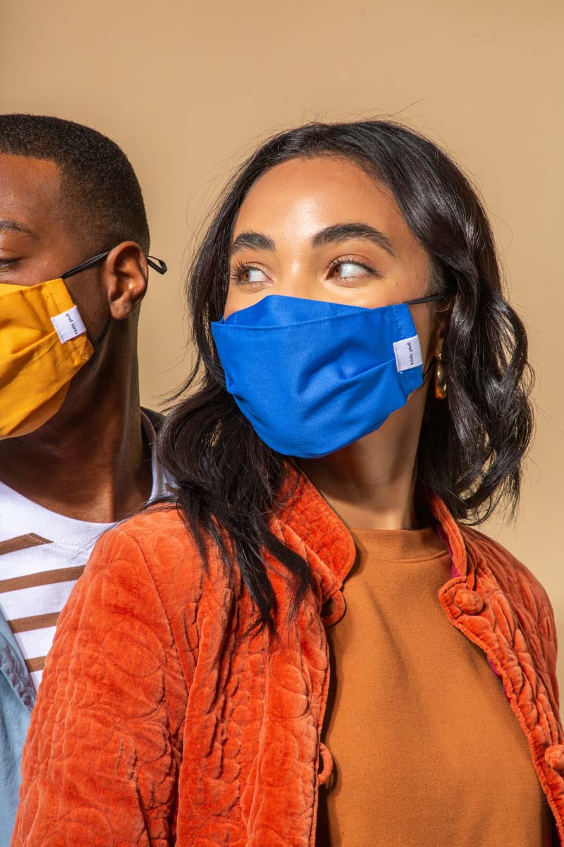 Petite Zenbu Organic Cotton Face Mask - Ear Band (4800290029677)