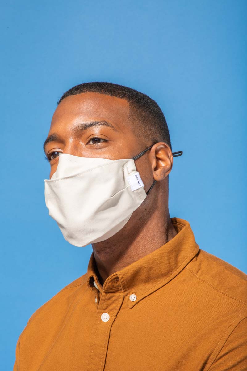 Petite Zenbu Organic Cotton Face Mask - Ear Band (4799662194797)