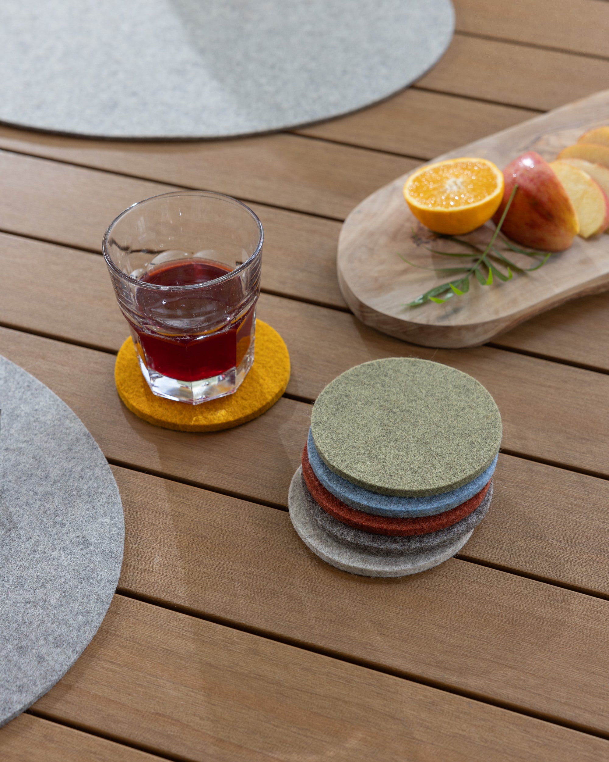 Bierfilzl Round Coaster Felt Multi 6 Pack (6634934730861)