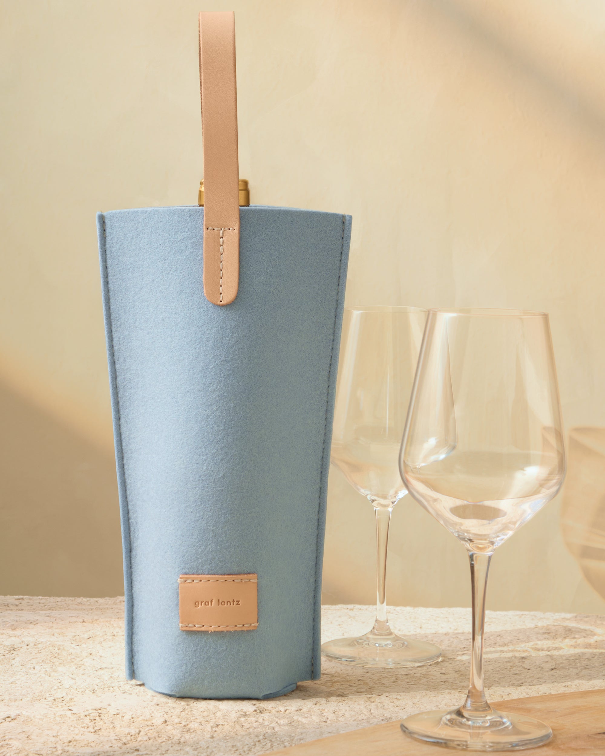Hana Merino Wool Bottle Bag — Final Sale