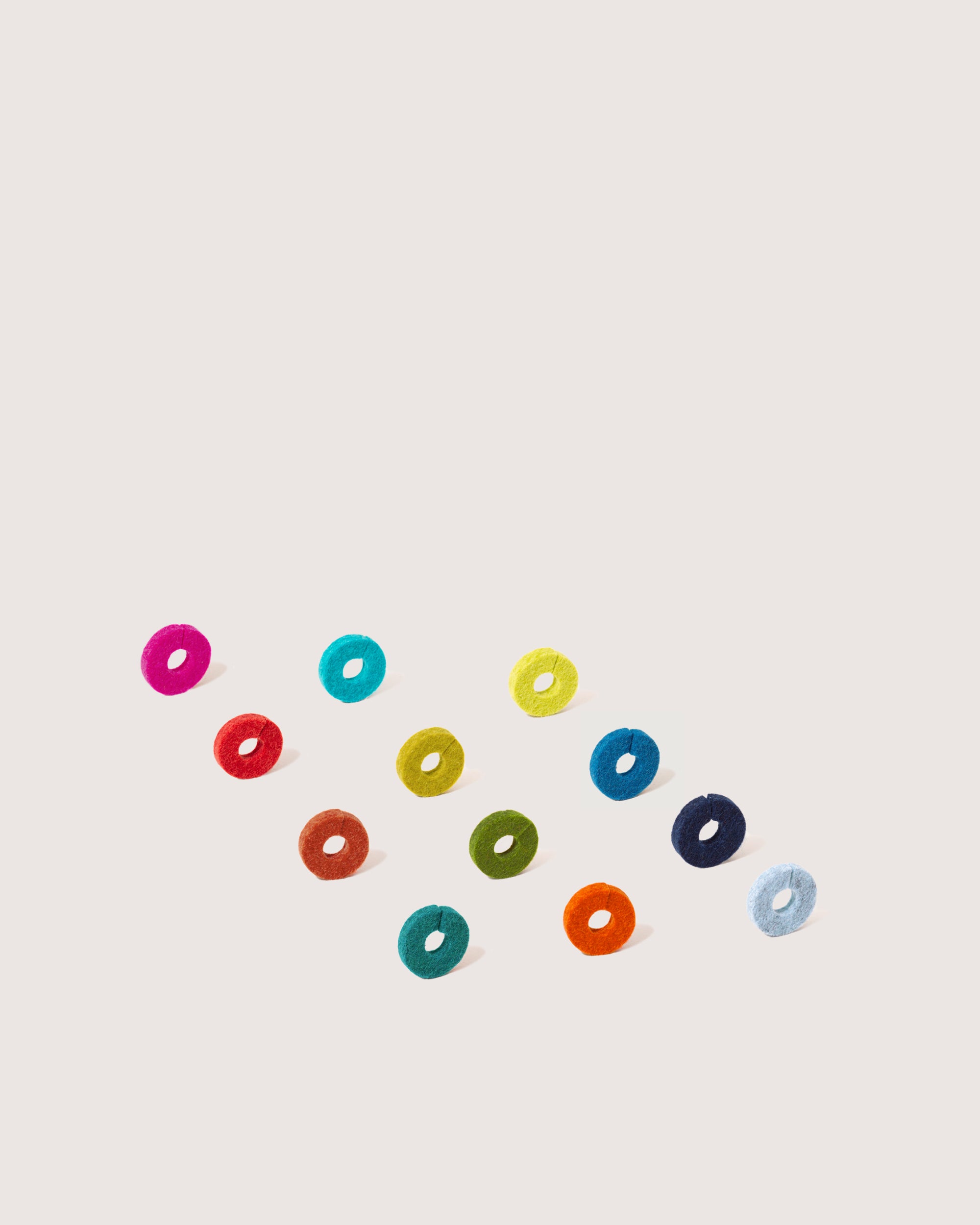 Wine-O's Merino Wool Round Wine Markers