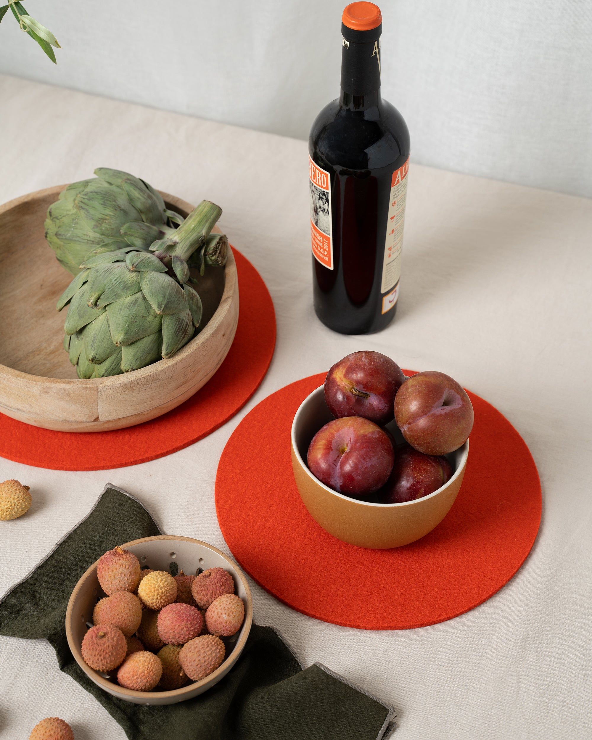 Merino Wool 10" Round Trivet