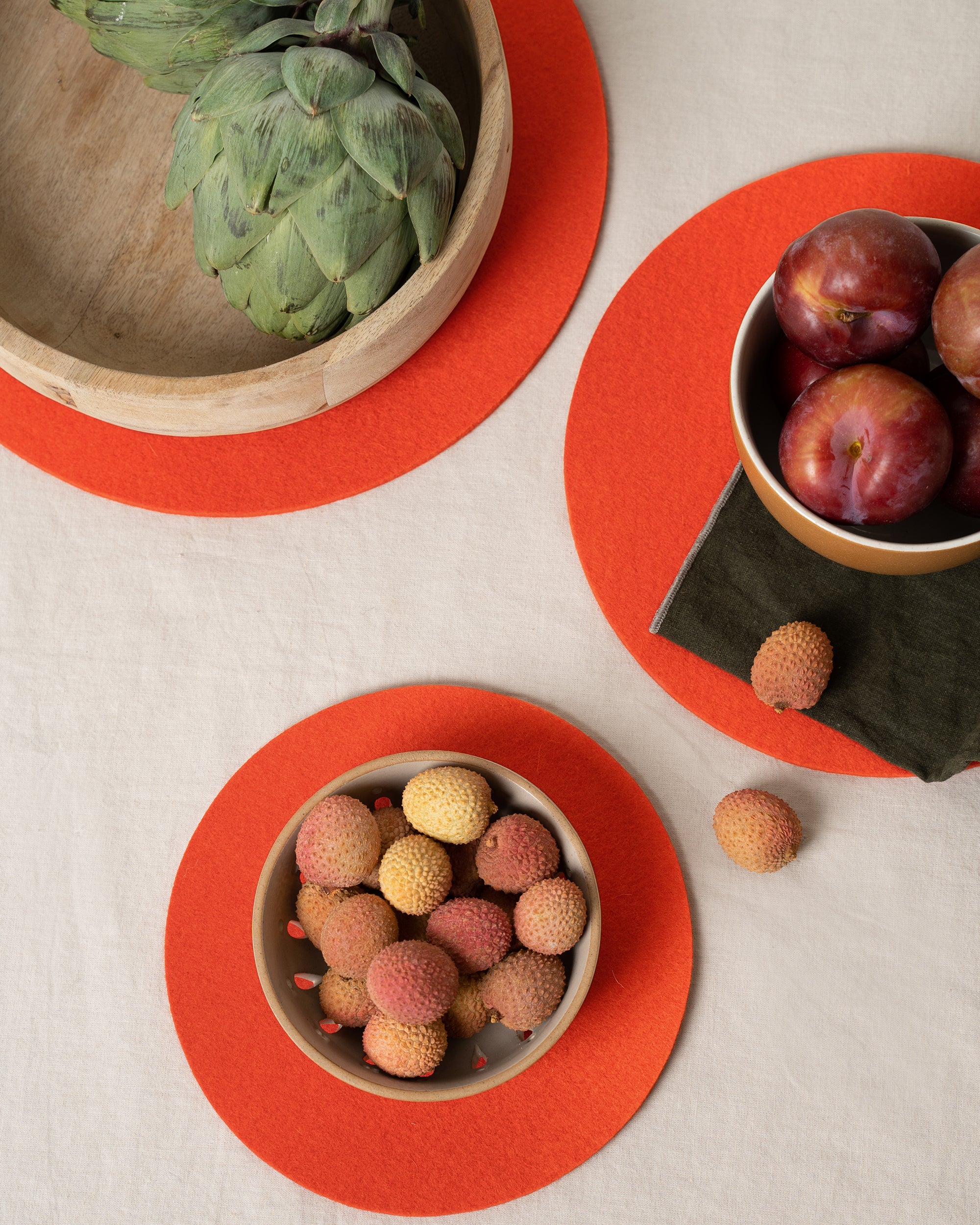 Merino Wool 8" Round Trivet