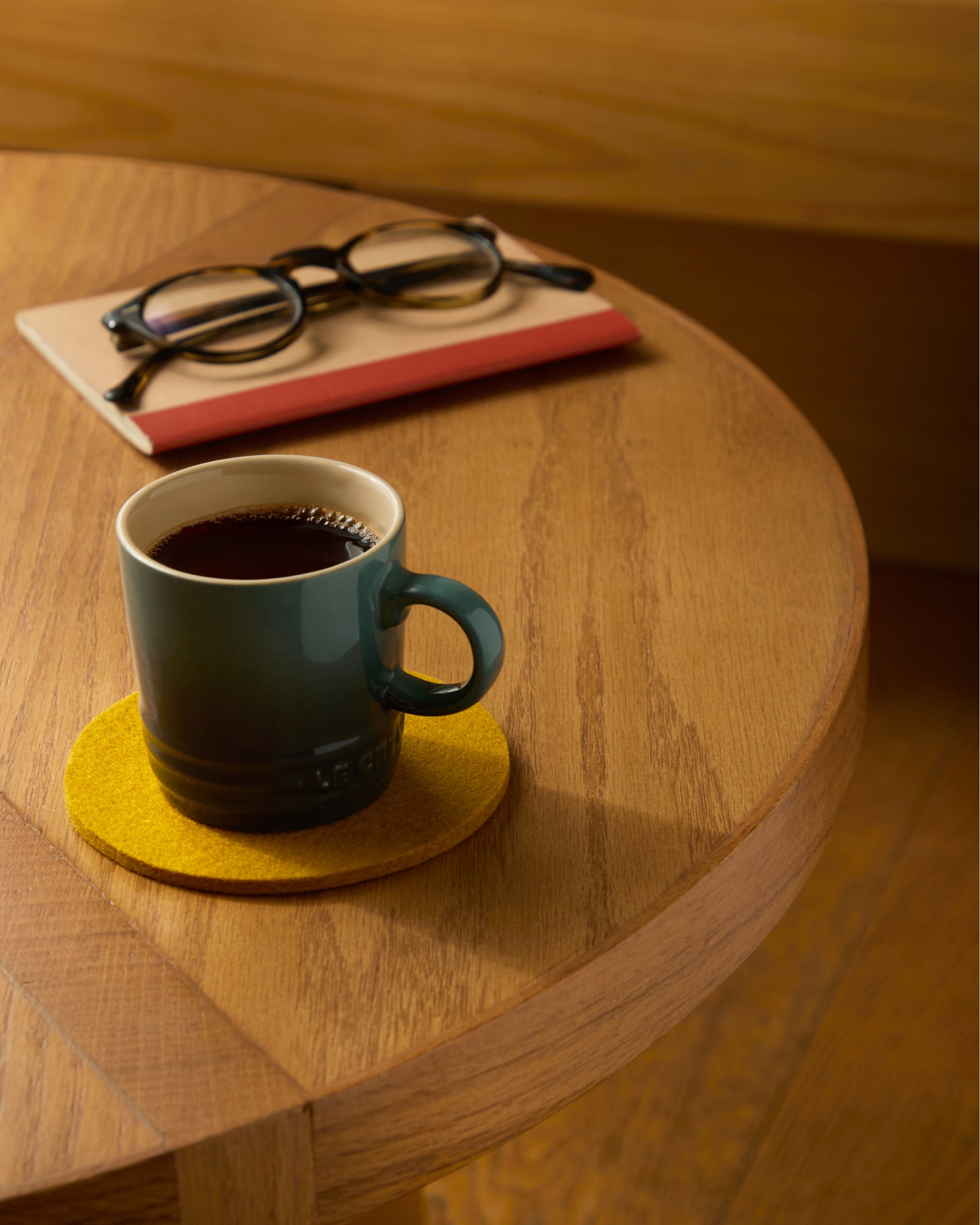 Bierfilzl Merino Wool Round Coaster Multi 4 Pack — Final Sale