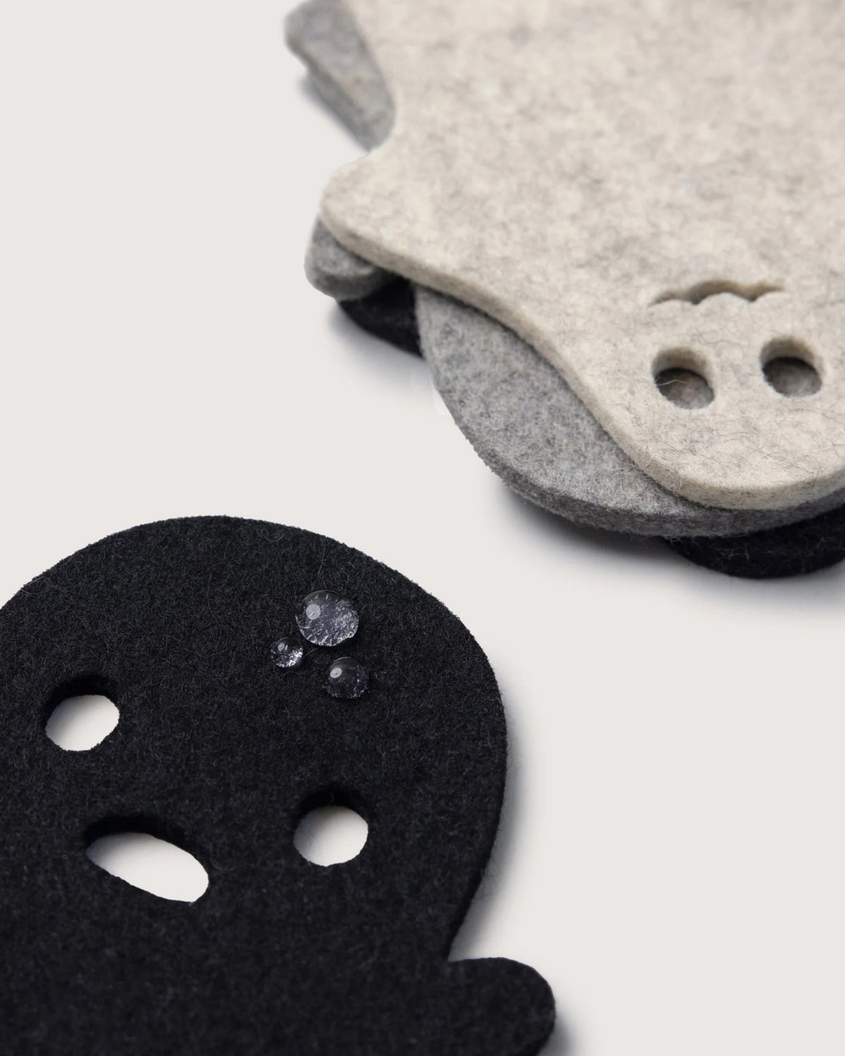 Merino Wool Spooky Coaster Multi 4 Pack